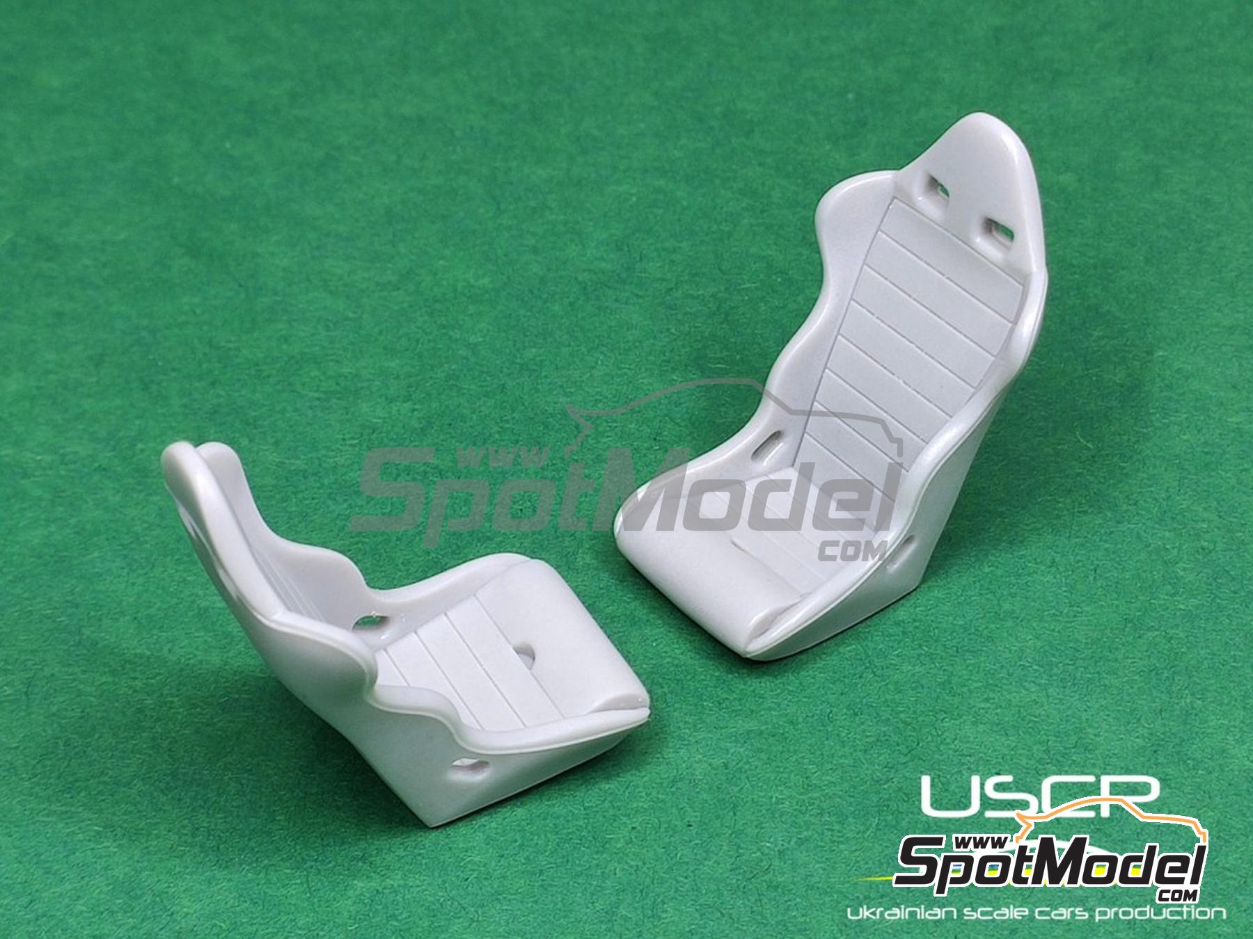 Image 3: Baquets para Renault 5 Turbo Rally | Asientos en escala&nbsp;1/24 fabricado por USCP (ref.&nbsp;24A113)