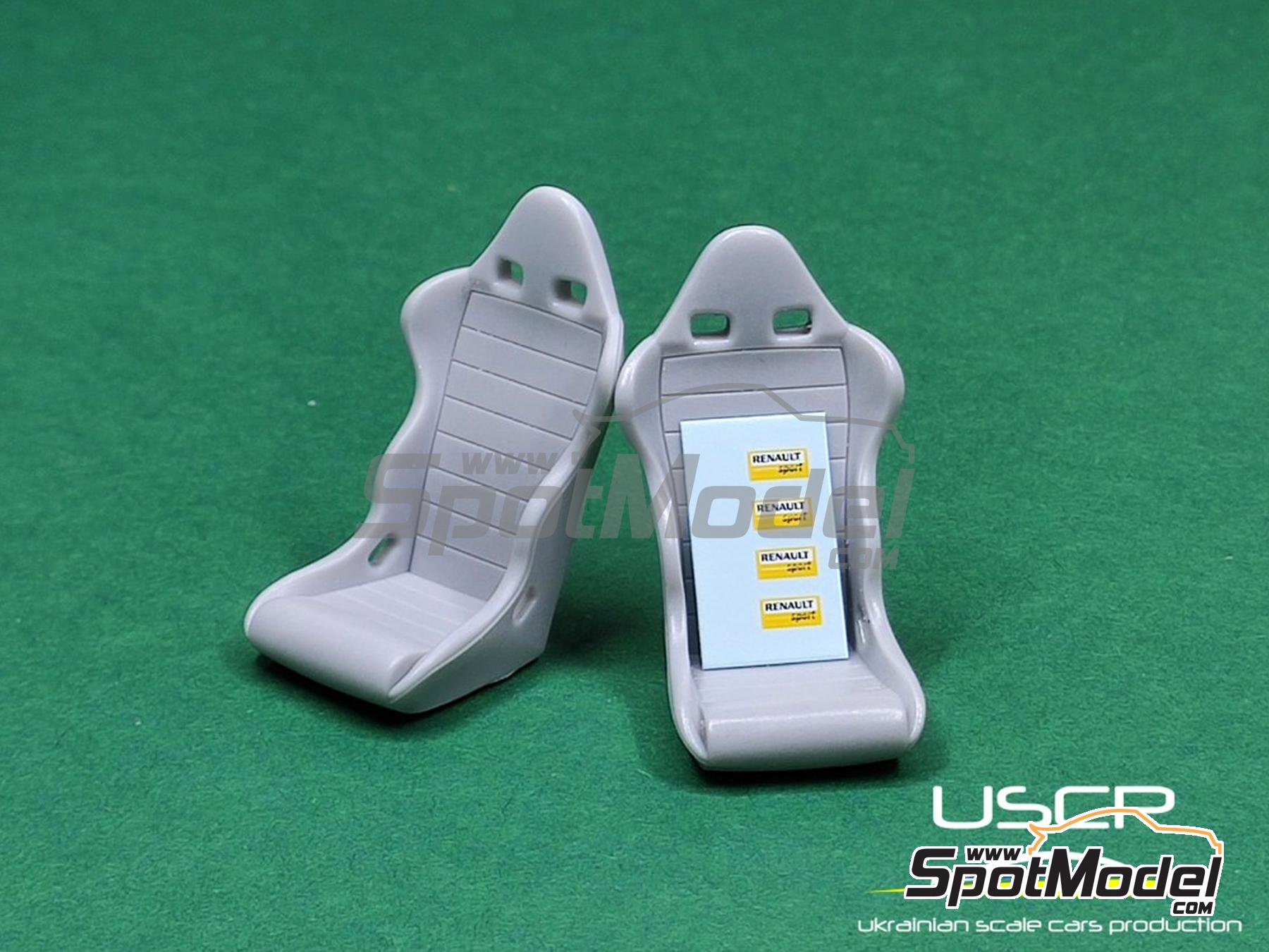 Image 4: Baquets para Renault 5 Turbo Rally | Asientos en escala&nbsp;1/24 fabricado por USCP (ref.&nbsp;24A113)
