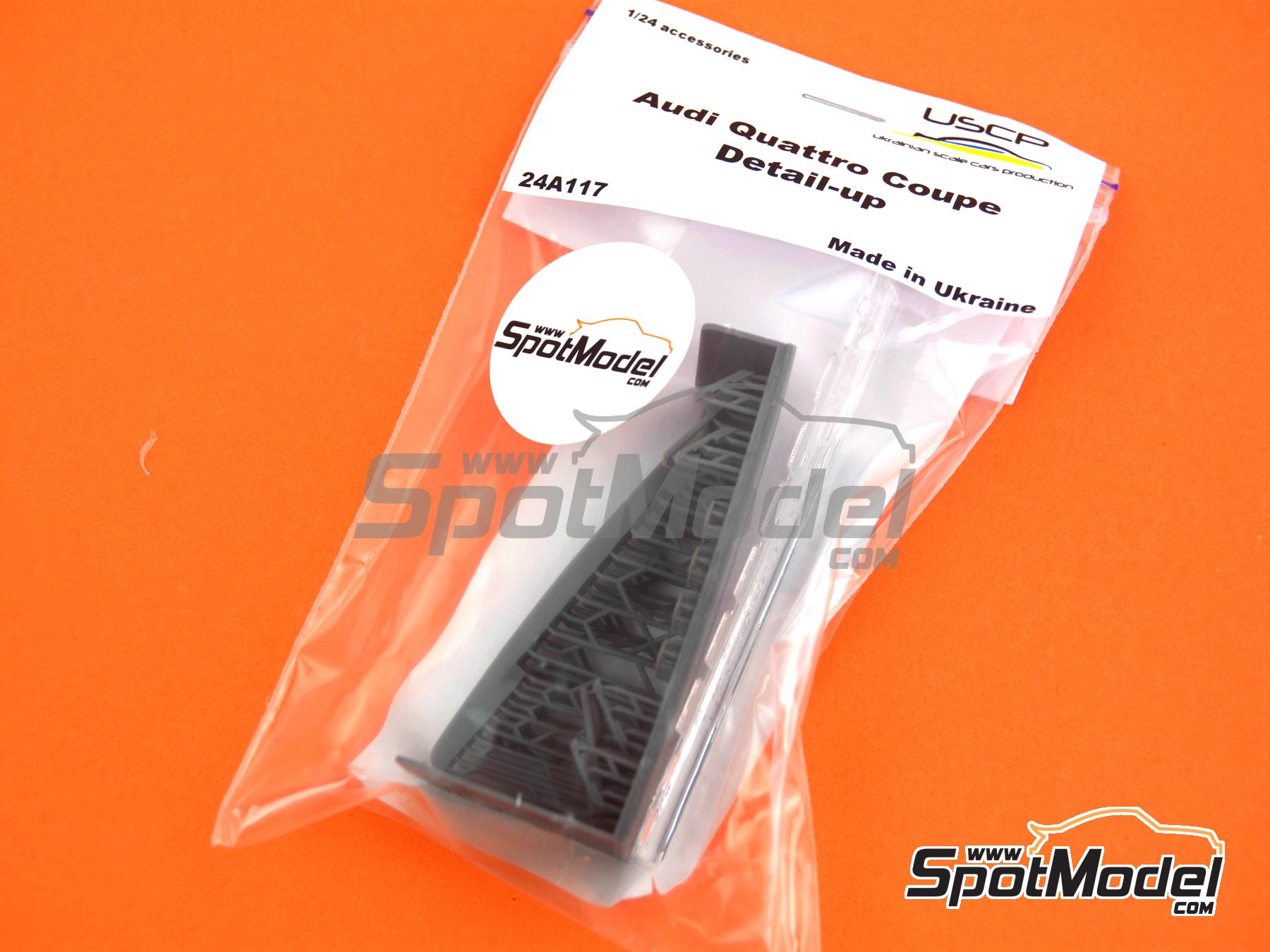 Image 8: Audi Quattro | Set de mejora y detallado en escala&nbsp;1/24 fabricado por USCP (ref.&nbsp;24A117)