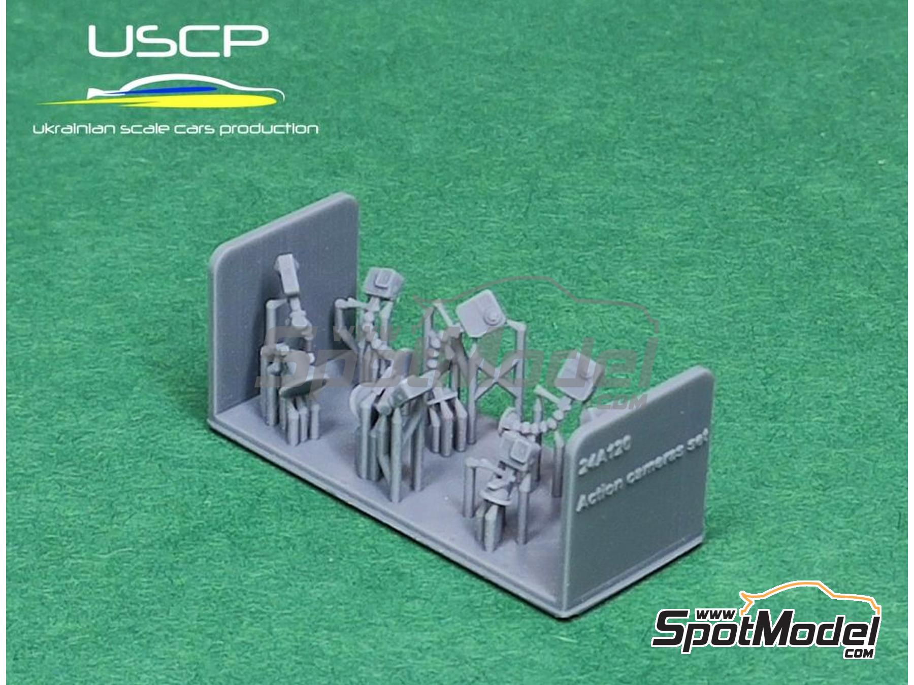 Image 2: C&aacute;maras de acci&oacute;n | Detalle en escala&nbsp;1/24 fabricado por USCP (ref.&nbsp;24A120)