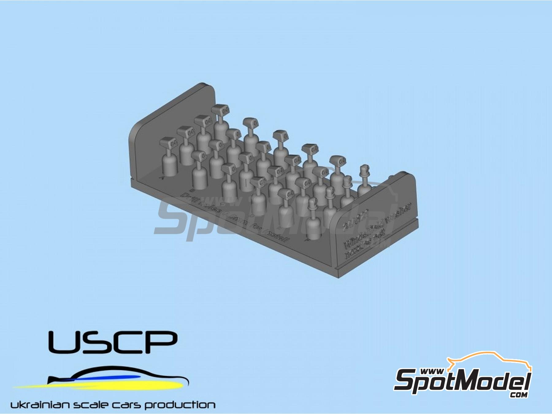 Image 2: Windshield washer nozzles | Detail in 1/24 scale manufactured by USCP (ref. 24A121)