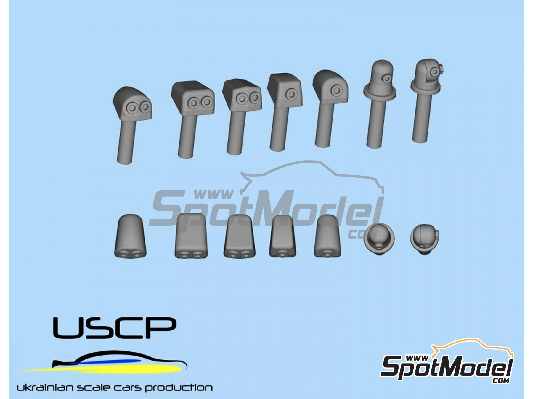 Image 3: Windshield washer nozzles | Detail in 1/24 scale manufactured by USCP (ref. 24A121)