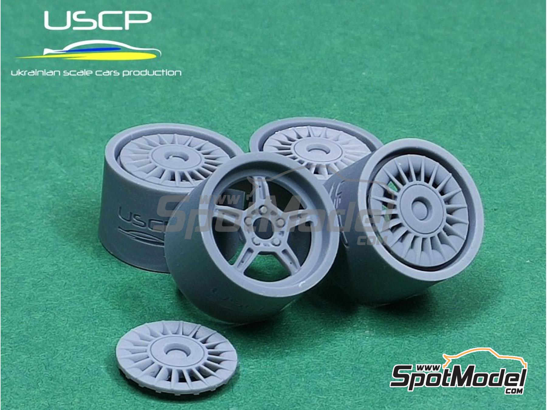 Image 1: BMW Styling 20 17 pulgadas | Set de llantas y neum&aacute;ticos en escala&nbsp;1/24 fabricado por USCP (ref.&nbsp;24P009)