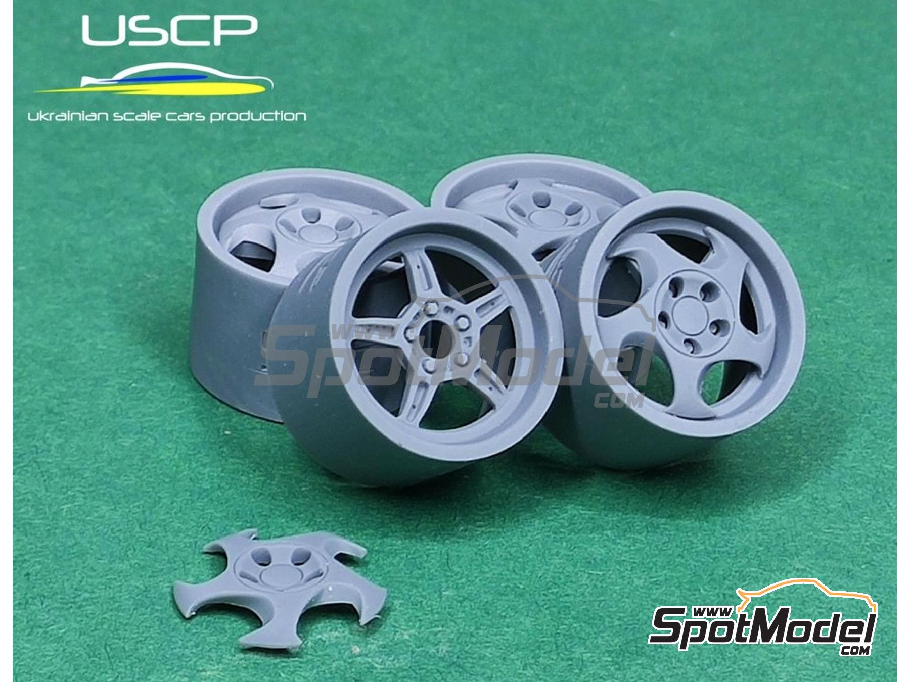 Image 1: BMW Styling 21 17 pulgadas | Set de llantas y neum&aacute;ticos en escala&nbsp;1/24 fabricado por USCP (ref.&nbsp;24P010)