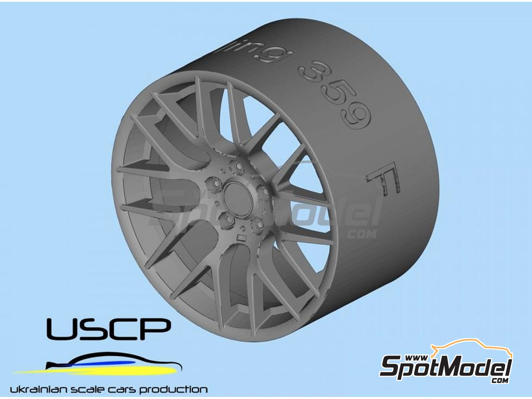 Image 4: BMW styling 359 19 inch | Rims and tyres set in 1/24 scale manufactured by USCP (ref.&nbsp;24P021)
