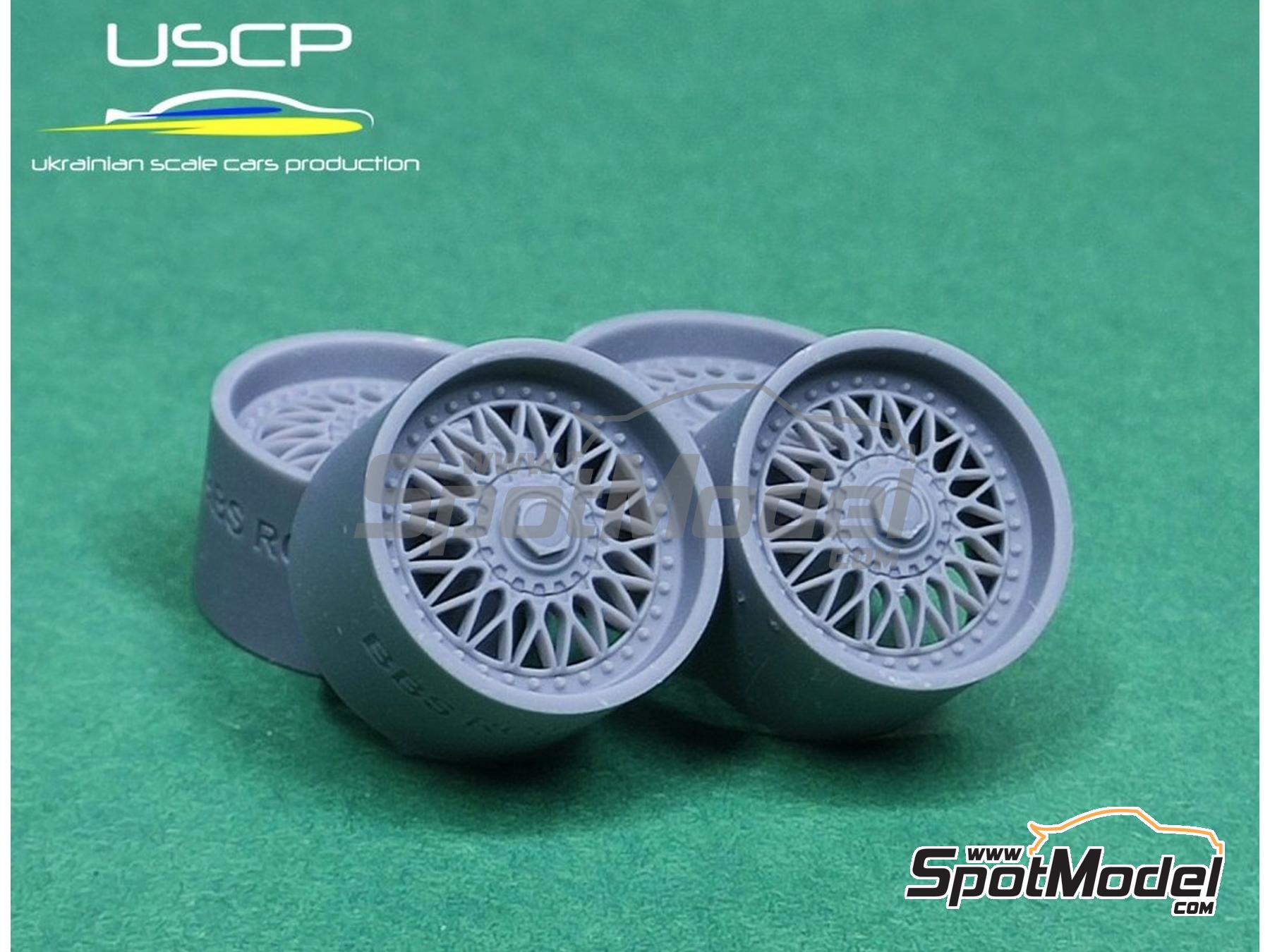 Image 1: BBS RC090 (BMW Styling 5) 17 pulgadas | Set de llantas y neum&aacute;ticos en escala&nbsp;1/24 fabricado por USCP (ref.&nbsp;24P067)