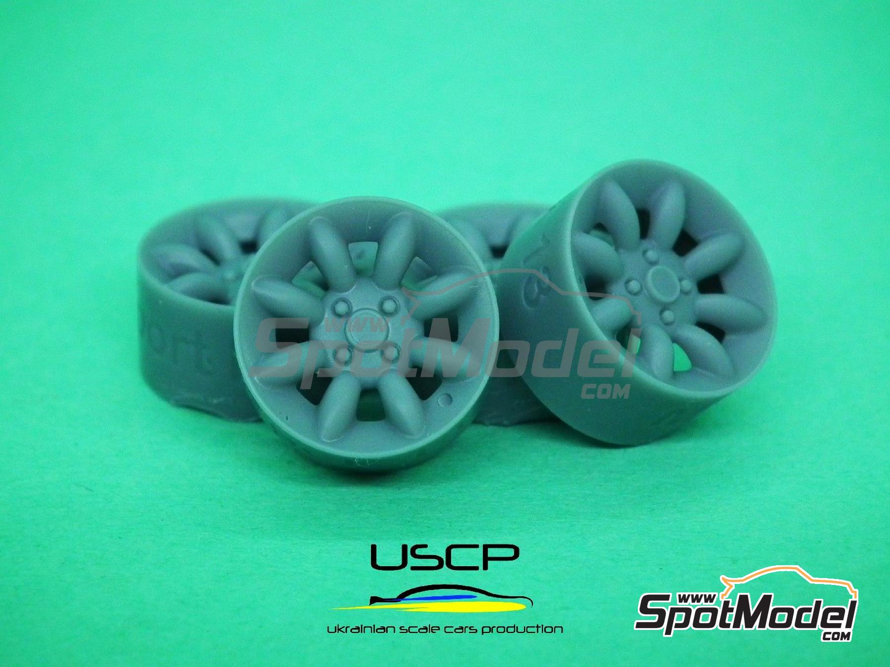 Image 5: Rover Mini Sport Pack 13 inches | Rims in 1/24 scale manufactured by USCP (ref.&nbsp;24P142)