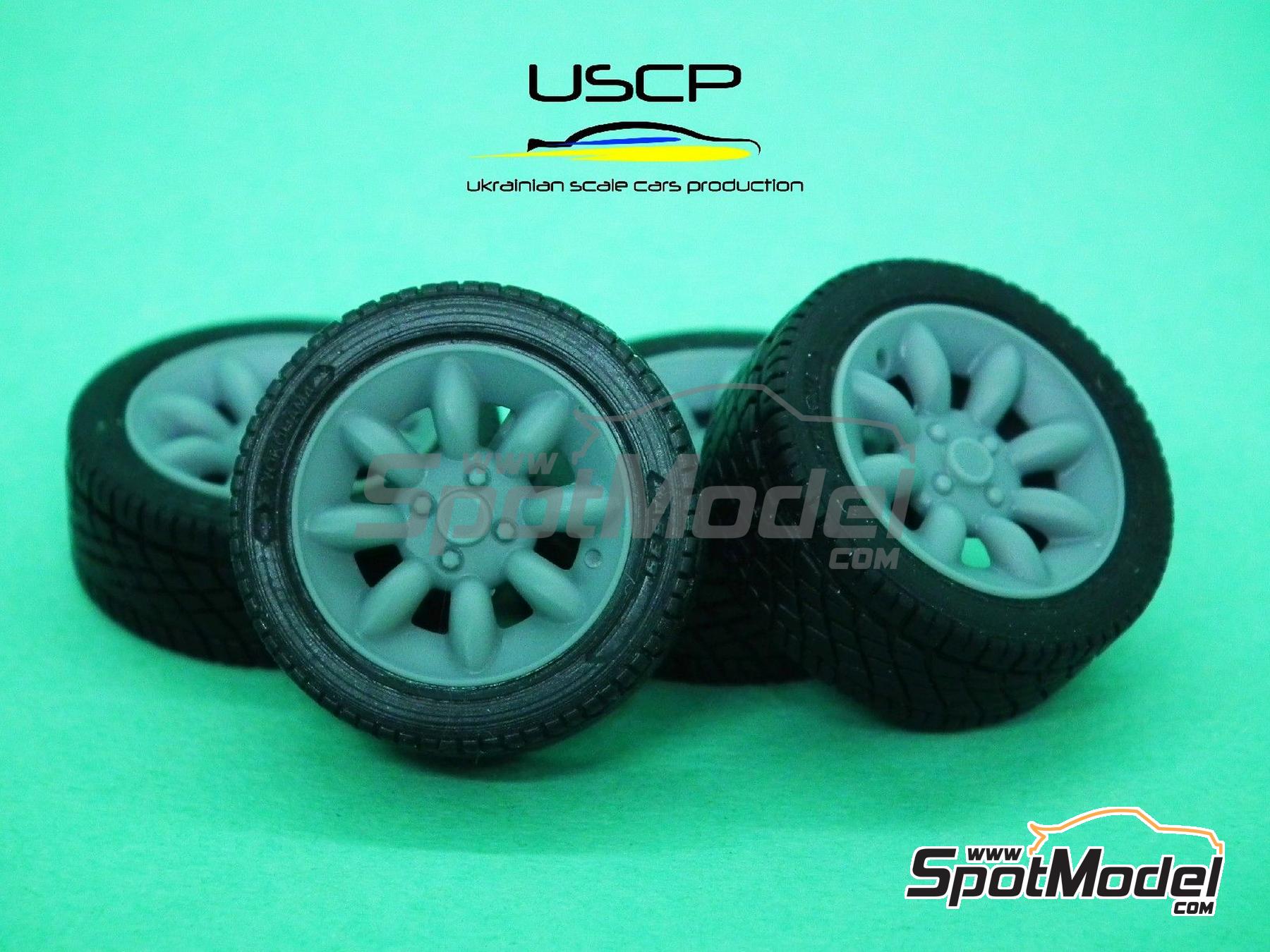Image 6: Rover Mini Sport Pack 13 inches | Rims in 1/24 scale manufactured by USCP (ref.&nbsp;24P142)
