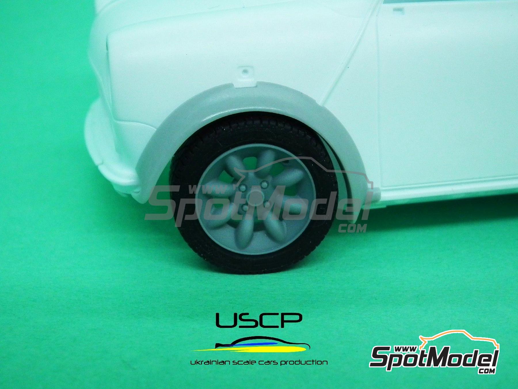 Image 7: Rover Mini Sport Pack 13 inches | Rims in 1/24 scale manufactured by USCP (ref.&nbsp;24P142)