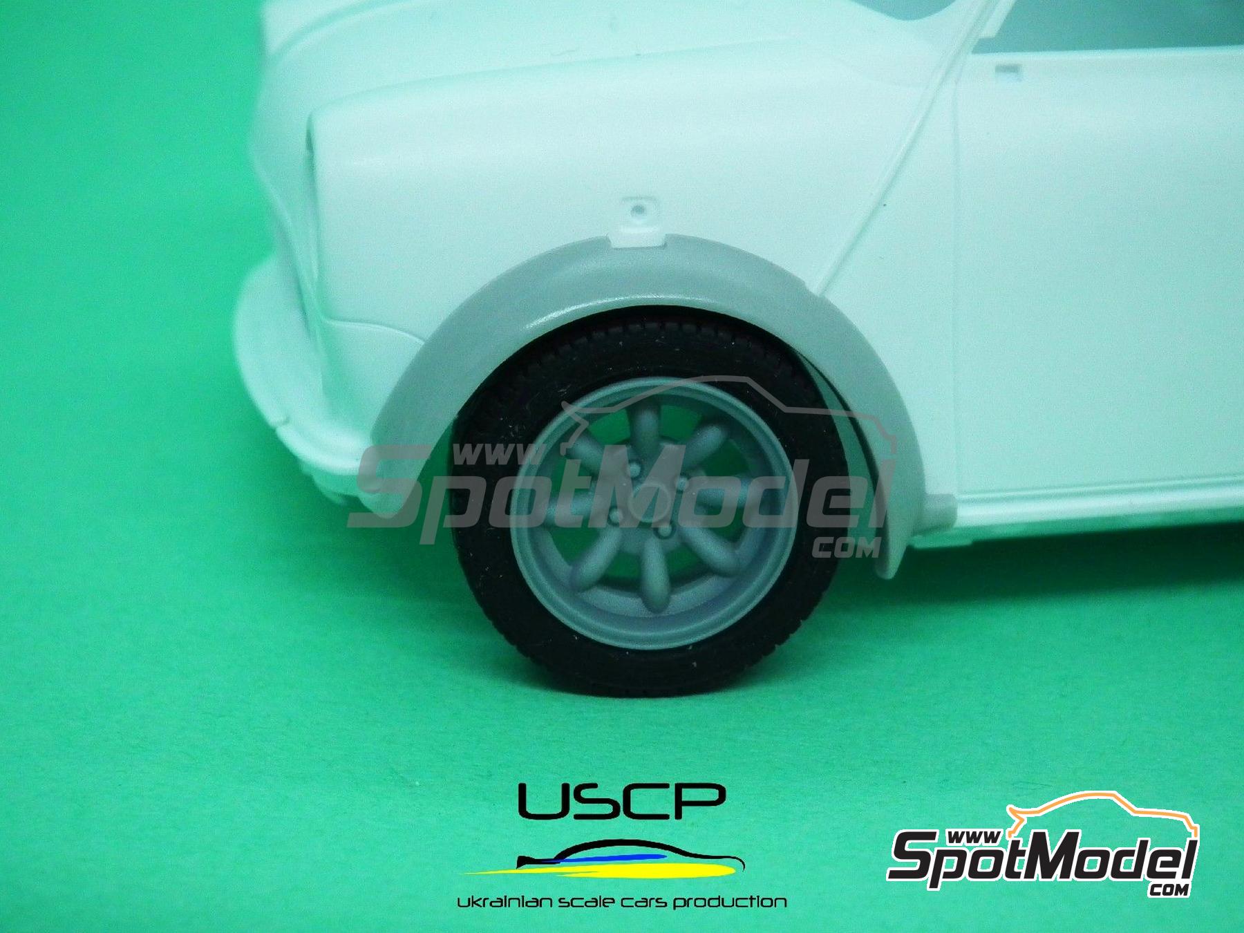 Image 6: JBW Superlight 8 Radios 13 pulgadas | Llantas en escala&nbsp;1/24 fabricado por USCP (ref.&nbsp;24P143)