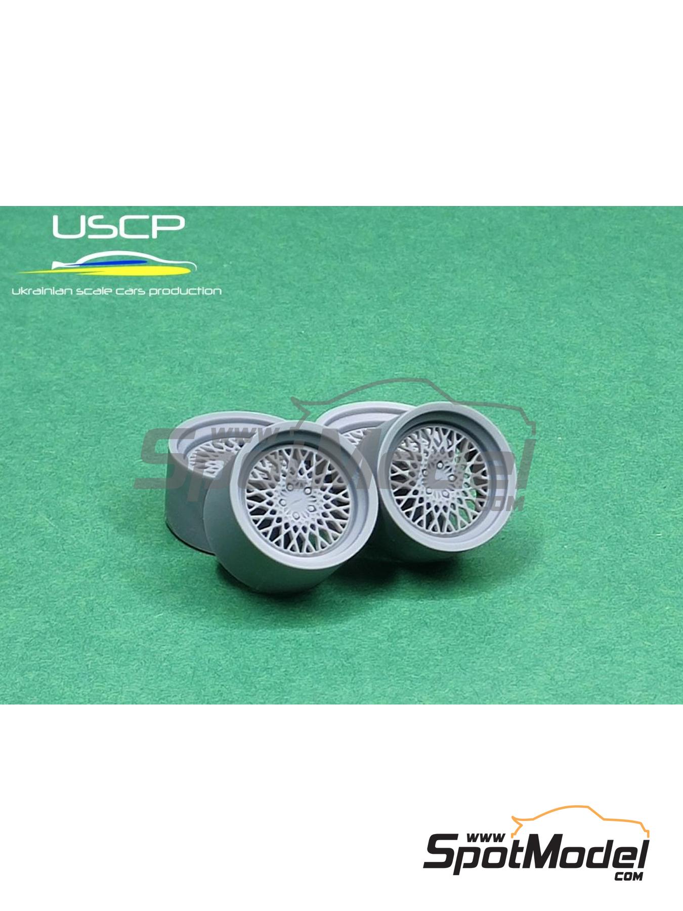 Rotiform LHR 18 inches | Rims and tyres set in 1/24 scale manufactured by USCP (ref. 24P144) image