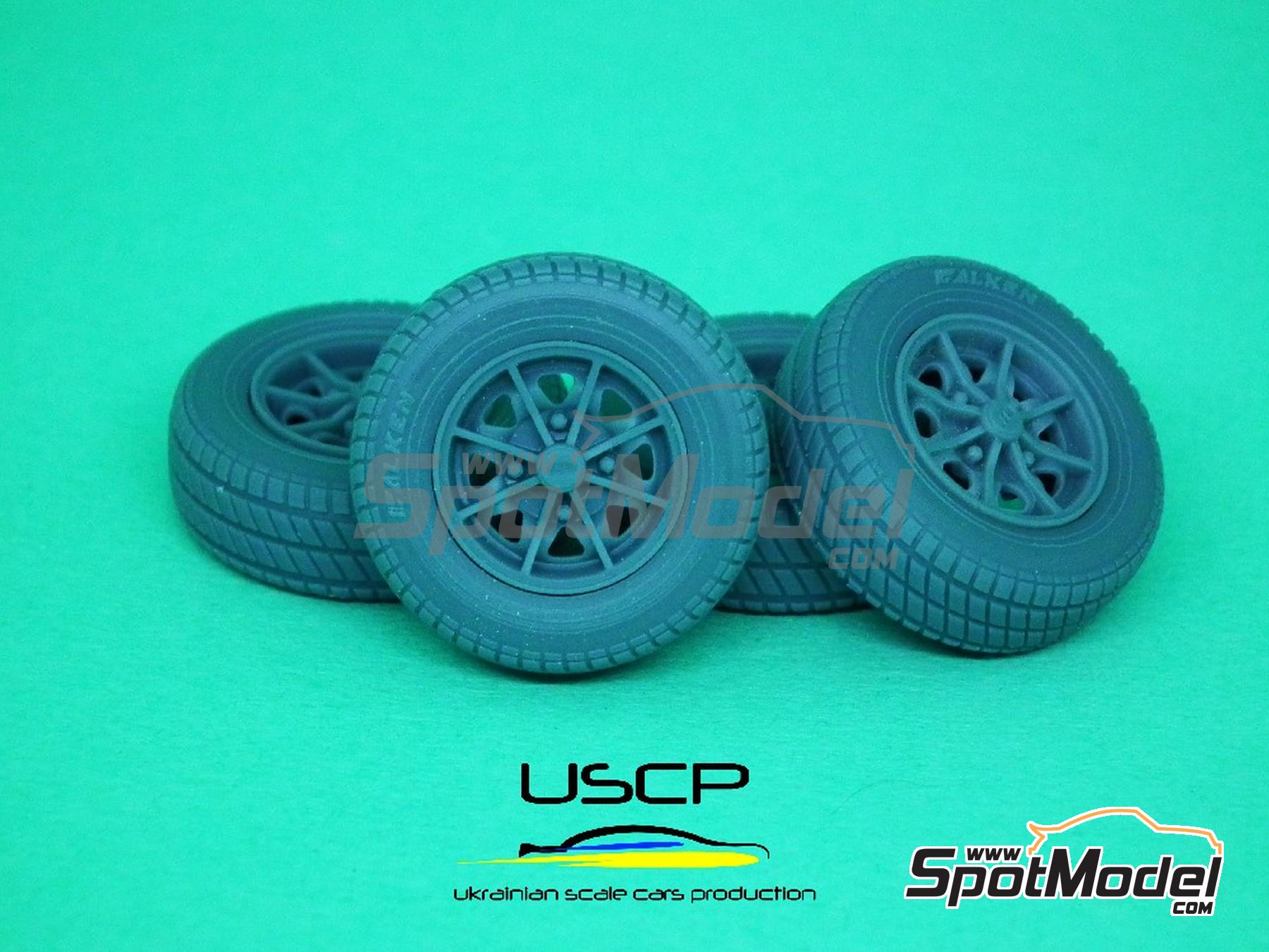 Image 5: JBW D1 10 inches | Rims in 1/24 scale manufactured by USCP (ref.&nbsp;24P184)