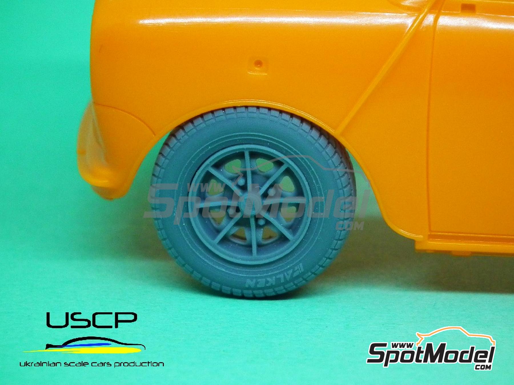 Image 6: JBW D1 10 inches | Rims in 1/24 scale manufactured by USCP (ref.&nbsp;24P184)