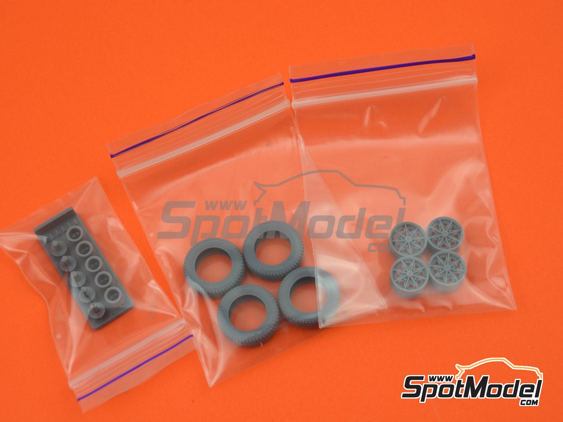 Image 7: JBW D1 10 inches | Rims in 1/24 scale manufactured by USCP (ref.&nbsp;24P184)