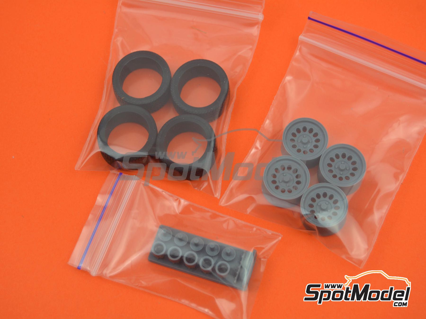 Image 8: GTAm Maxilite 16 pulgadas | Set de llantas y neum&aacute;ticos en escala&nbsp;1/24 fabricado por USCP (ref.&nbsp;24P190)