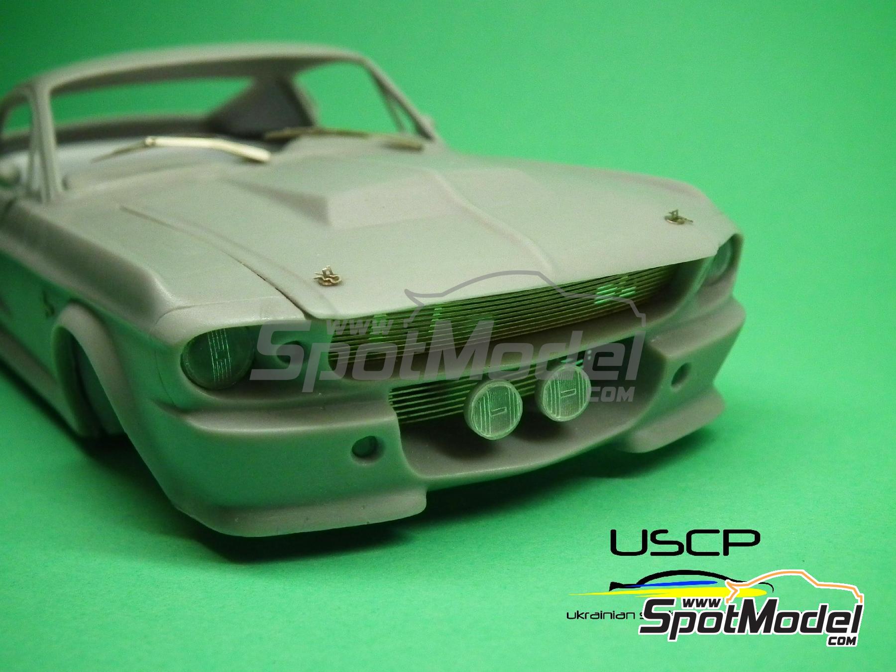 Image 6: Ford Shelby Mustang GT500 Eleanor -  1965 and 1966 | Transkit in 1/24 scale manufactured by USCP (ref.&nbsp;24T009)
