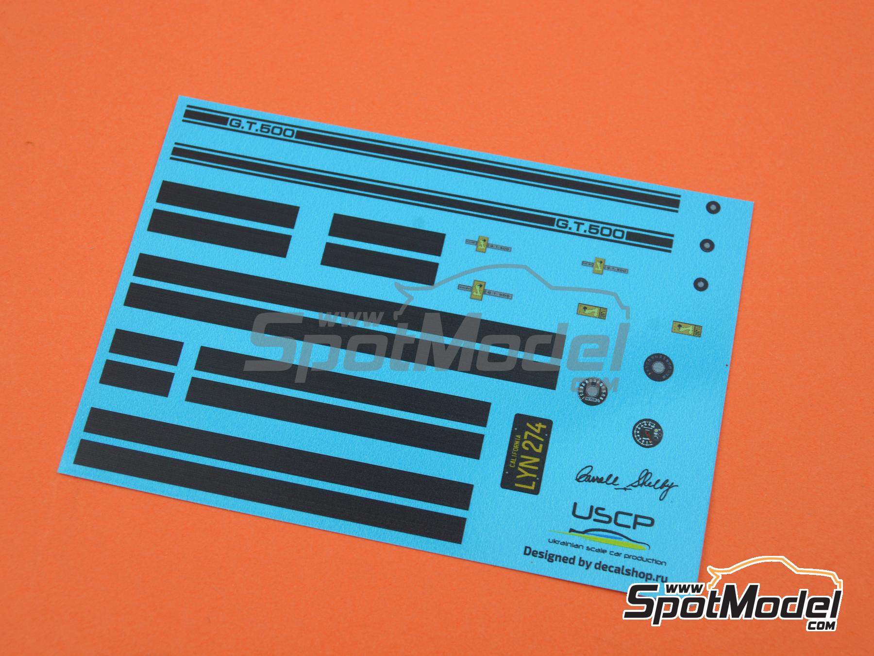 Image 30: Ford Shelby Mustang GT500 Eleanor -  1965 and 1966 | Transkit in 1/24 scale manufactured by USCP (ref.&nbsp;24T009)