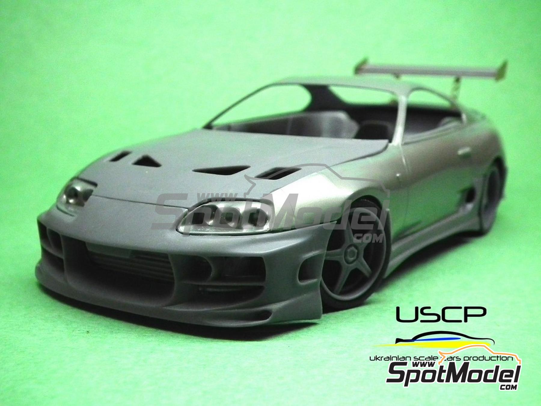 Image 2: Toyota Supra MK IV 1994 sponsored by Fast & Furious | Transkit in 1/24 scale manufactured by USCP (ref.&nbsp;24T011)