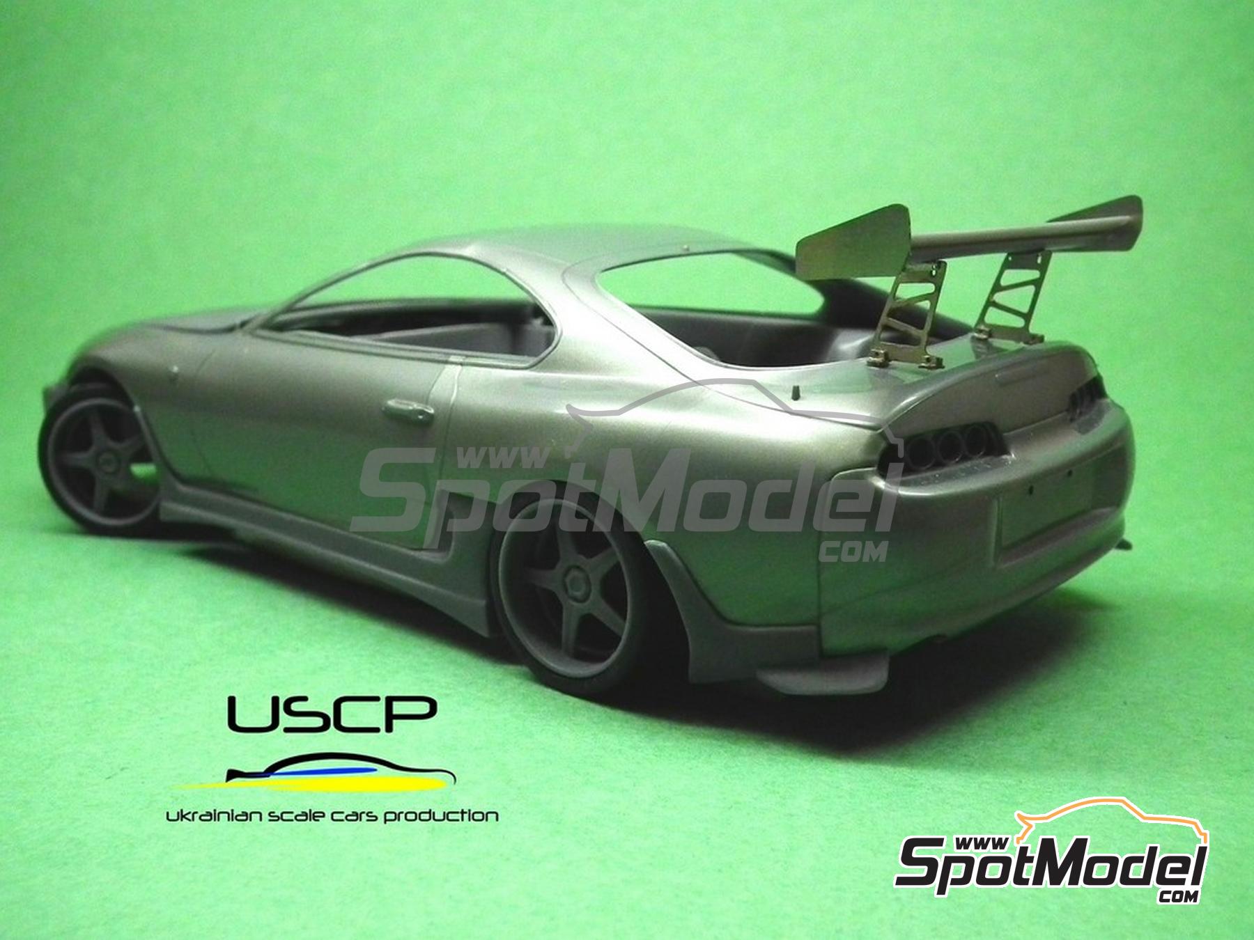 Image 3: Toyota Supra MK IV 1994 sponsored by Fast & Furious | Transkit in 1/24 scale manufactured by USCP (ref.&nbsp;24T011)