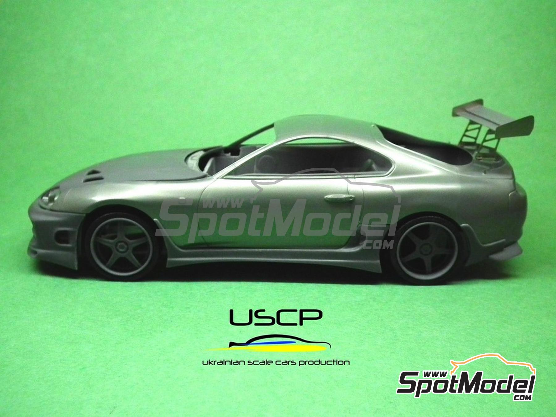 Image 4: Toyota Supra MK IV 1994 sponsored by Fast & Furious | Transkit in 1/24 scale manufactured by USCP (ref.&nbsp;24T011)