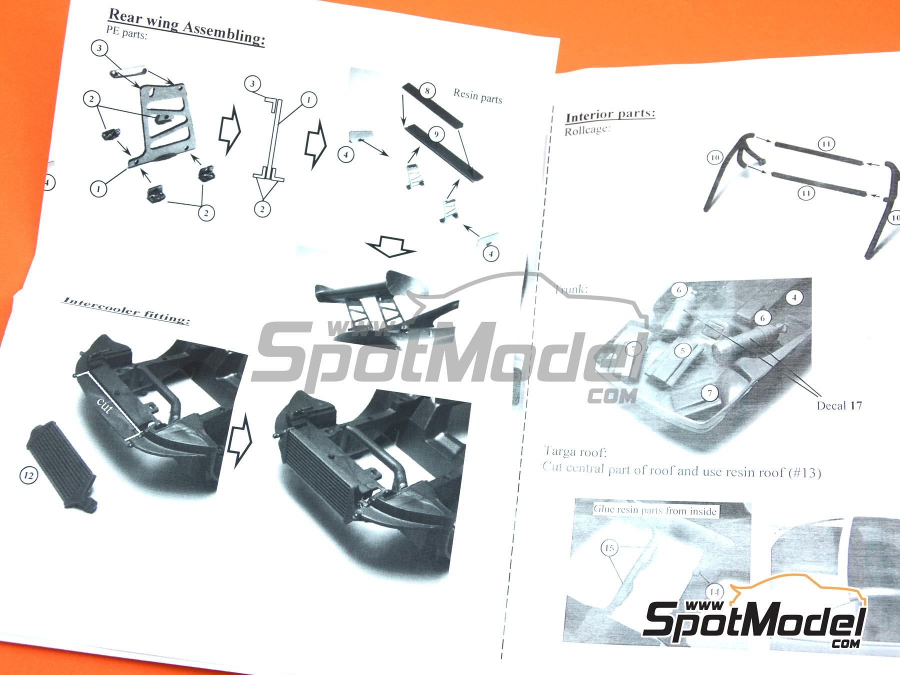 Image 21: Toyota Supra MK IV 1994 sponsored by Fast & Furious | Transkit in 1/24 scale manufactured by USCP (ref.&nbsp;24T011)
