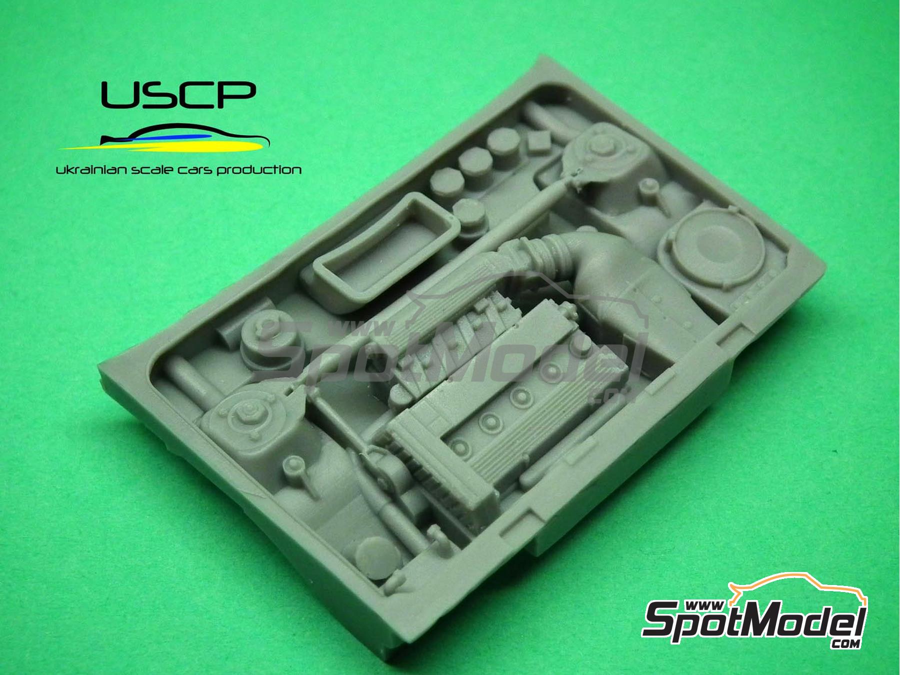 Image 2: Lancia Delta HF Integrale Rally | Engine in 1/24 scale manufactured by USCP (ref. 24T021)