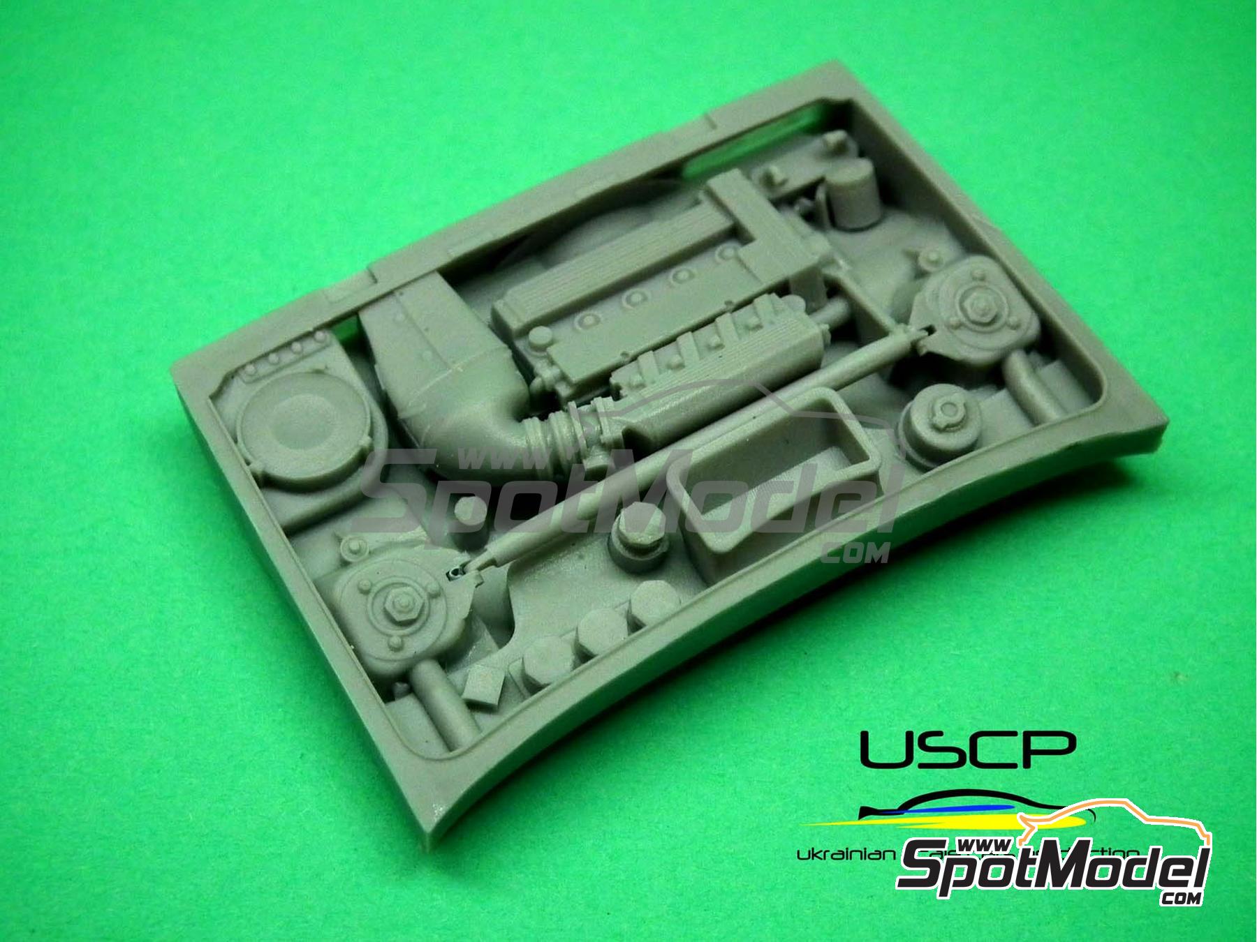 Image 3: Lancia Delta HF Integrale Rally | Engine in 1/24 scale manufactured by USCP (ref. 24T021)