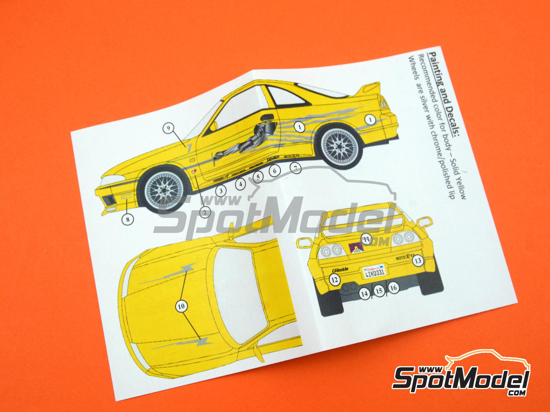 USCP 24T022: Transkit 1/24 scale - Nissan Skyline GTR R33 1995