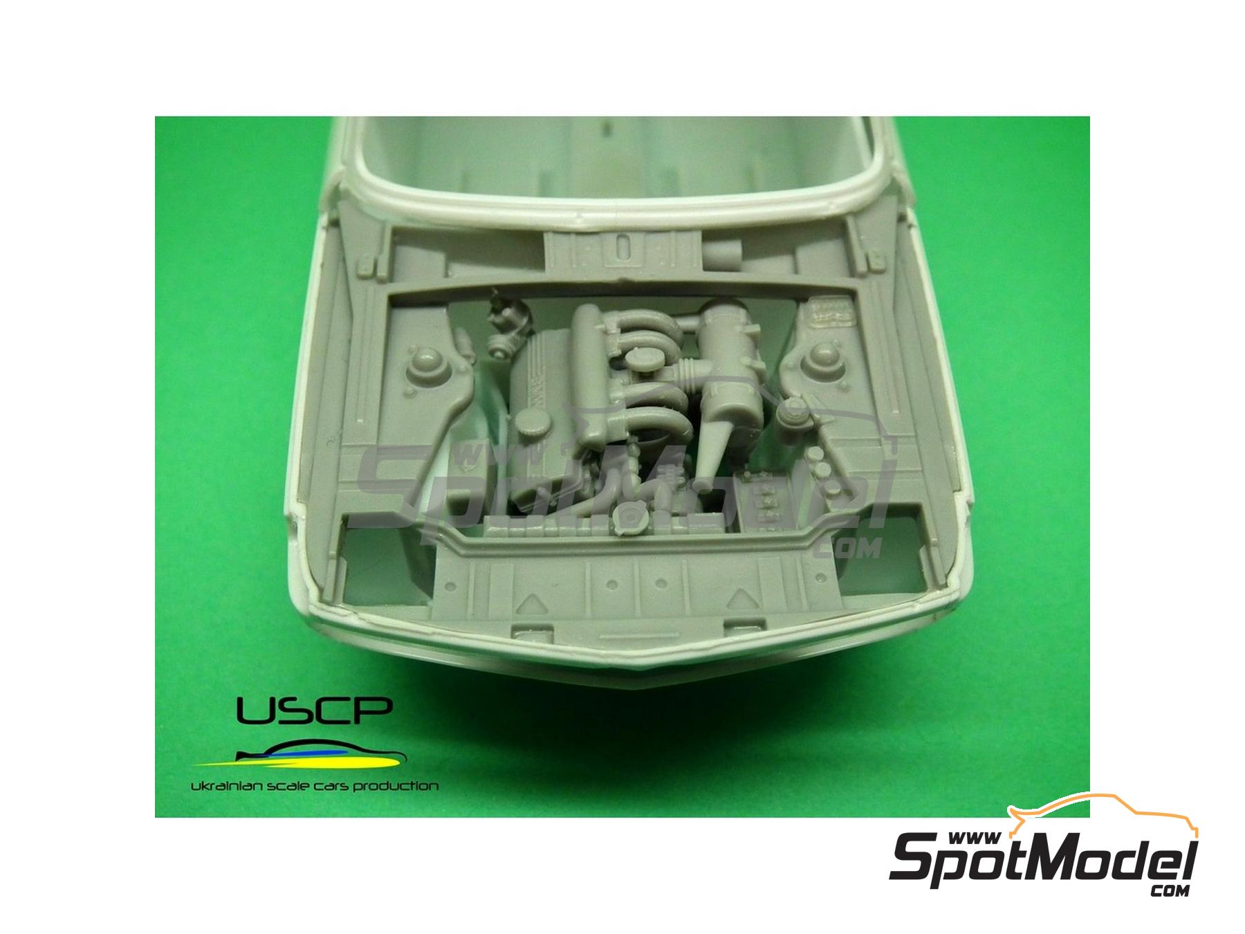 Image 3: BMW 2002 Tii | Engine in 1/24 scale manufactured by USCP (ref.&nbsp;24T024)