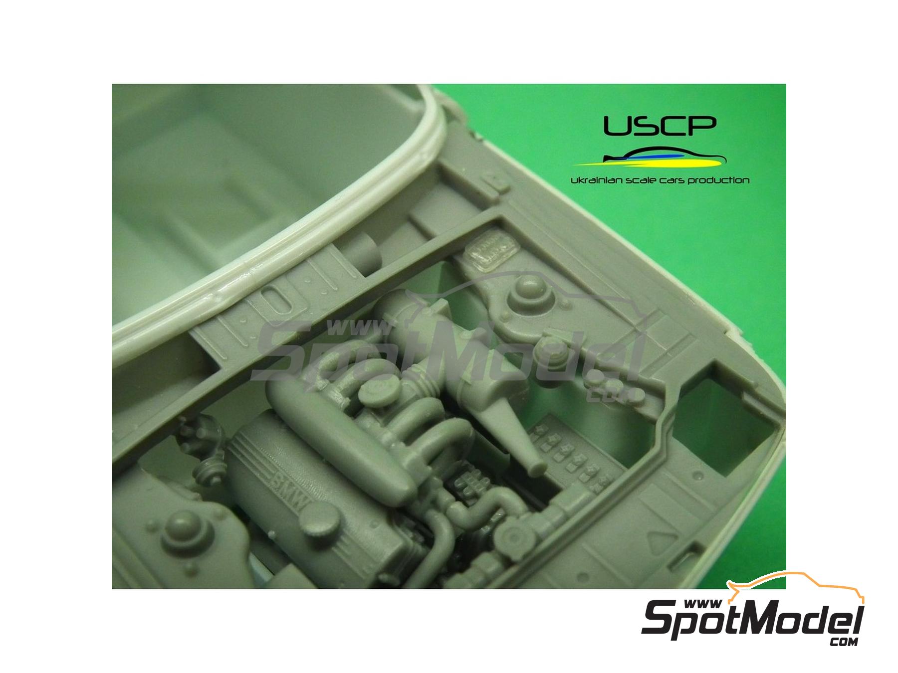 Image 7: BMW 2002 Tii | Engine in 1/24 scale manufactured by USCP (ref.&nbsp;24T024)