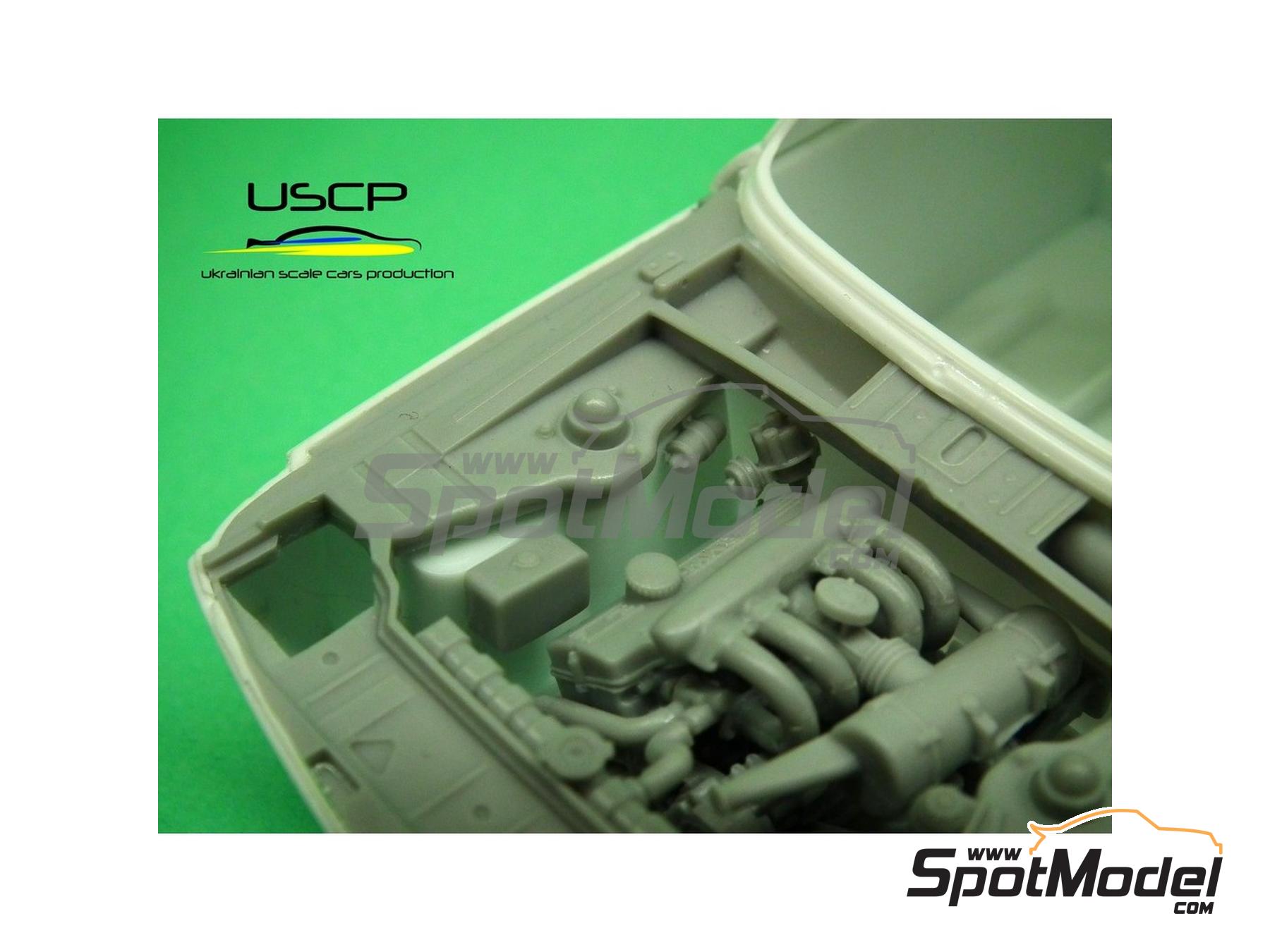 Image 8: BMW 2002 Tii | Engine in 1/24 scale manufactured by USCP (ref.&nbsp;24T024)