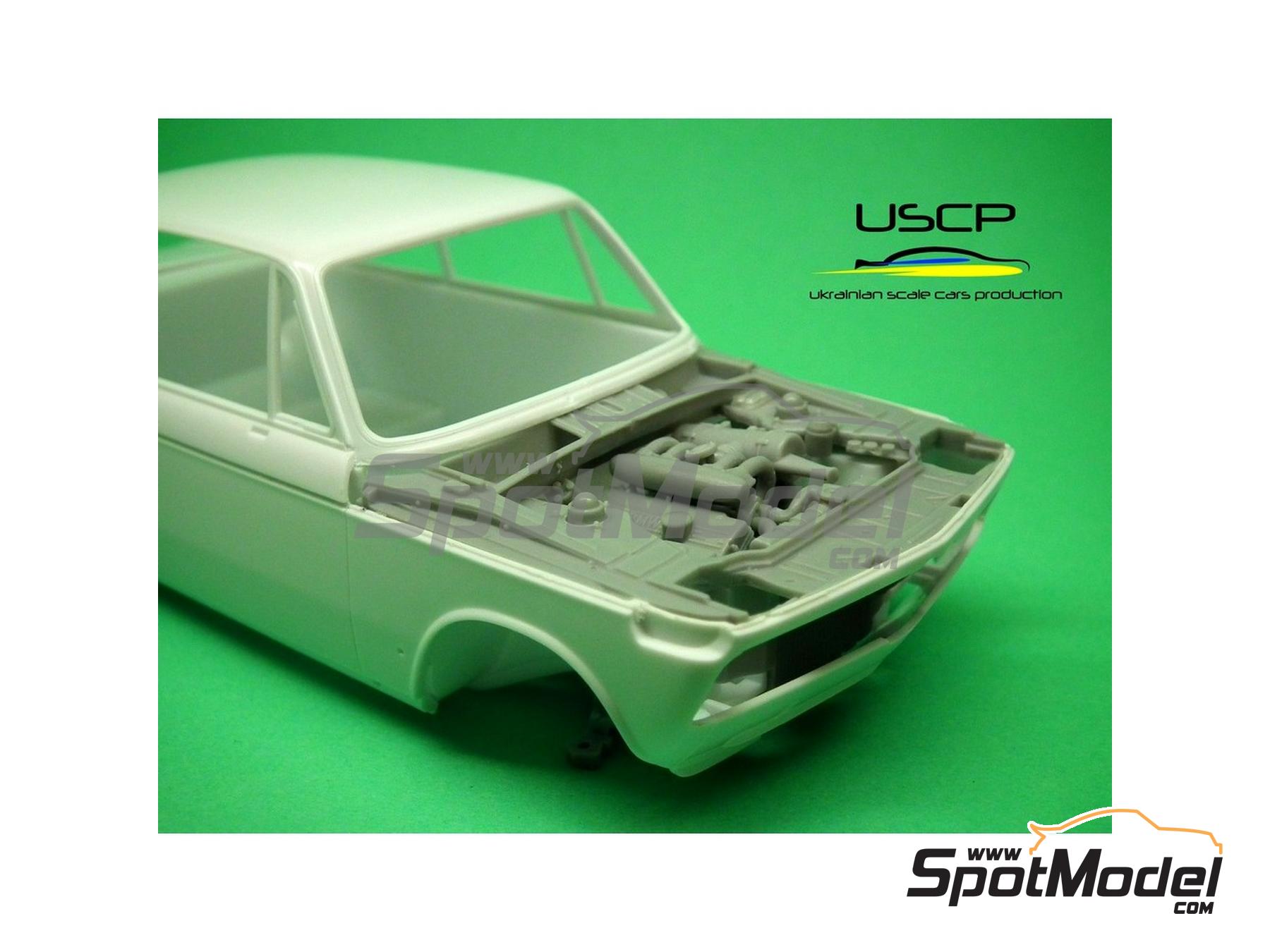 Image 9: BMW 2002 Tii | Engine in 1/24 scale manufactured by USCP (ref.&nbsp;24T024)