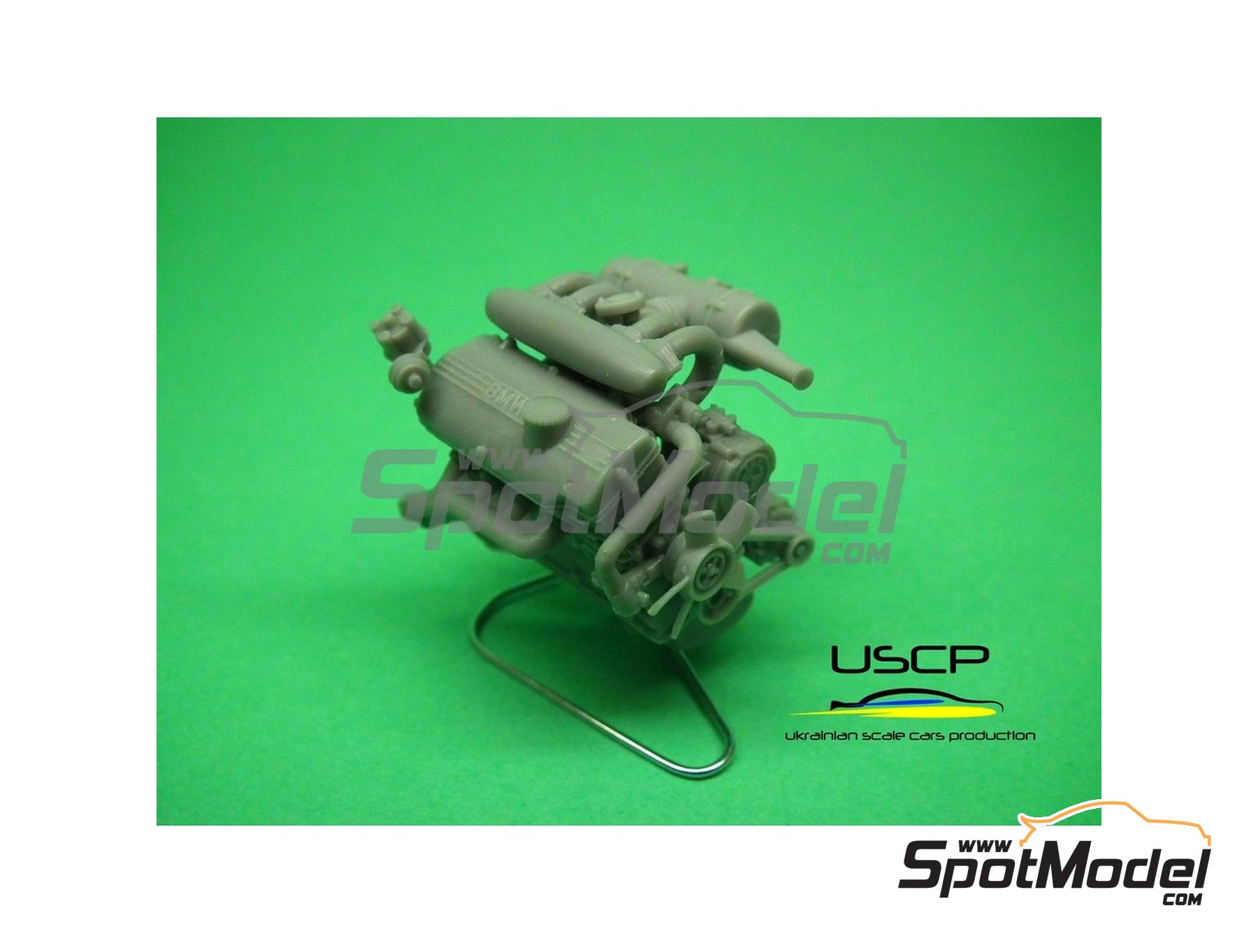 Image 11: BMW 2002 Tii | Engine in 1/24 scale manufactured by USCP (ref.&nbsp;24T024)