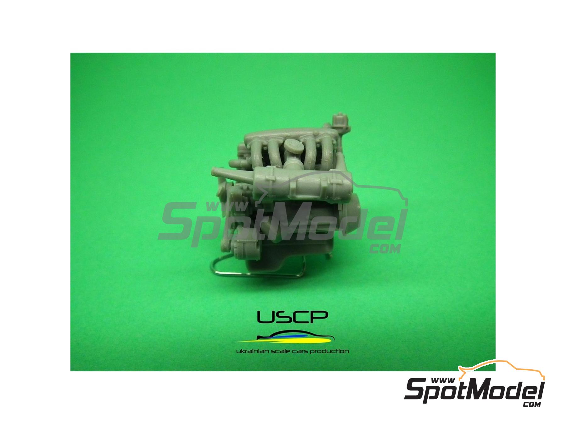 Image 14: BMW 2002 Tii | Engine in 1/24 scale manufactured by USCP (ref.&nbsp;24T024)