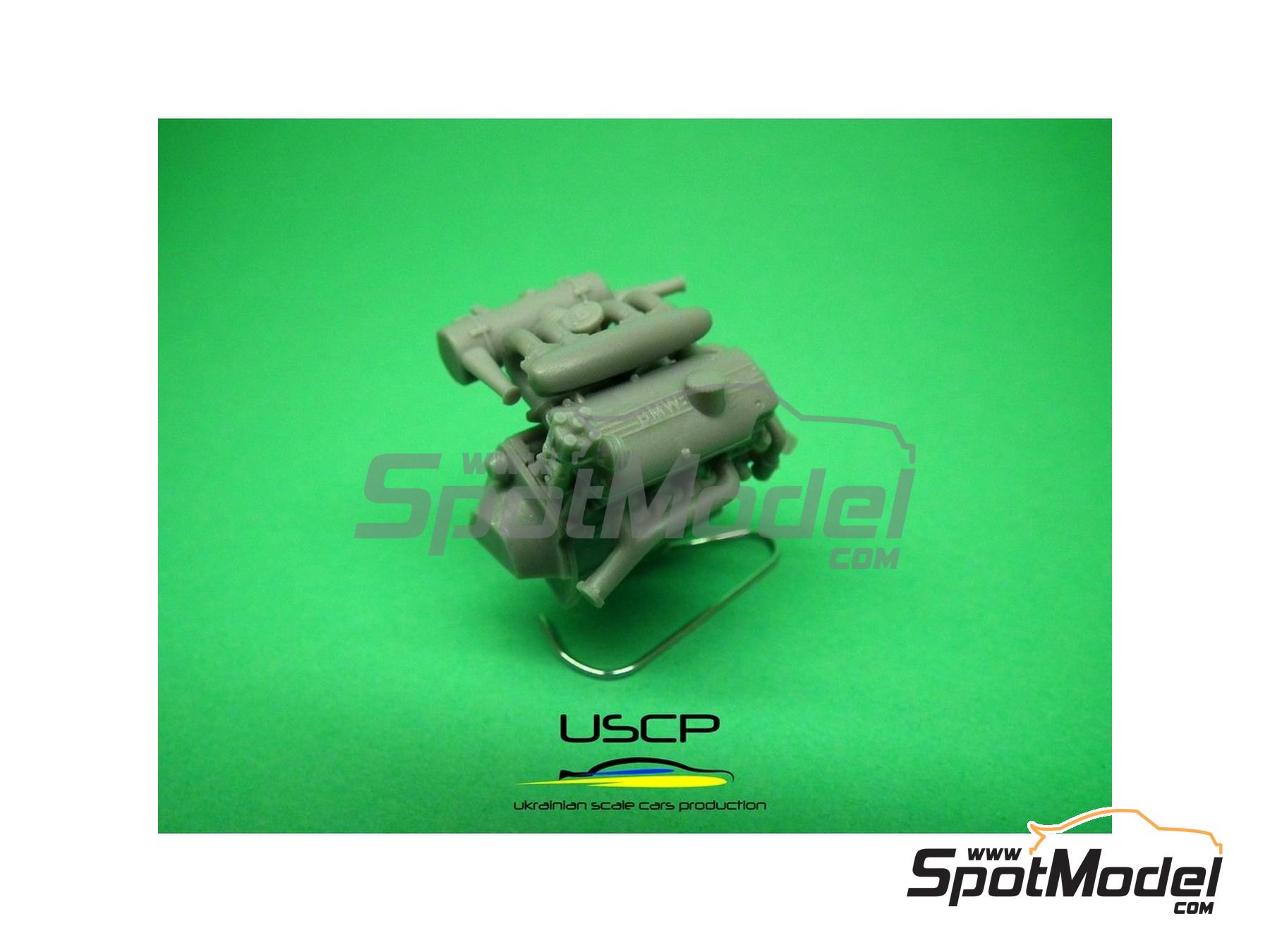 Image 17: BMW 2002 Tii | Engine in 1/24 scale manufactured by USCP (ref.&nbsp;24T024)