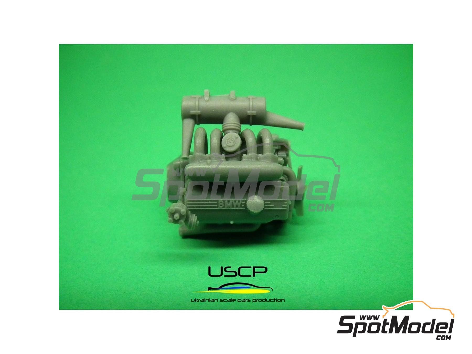 Image 19: BMW 2002 Tii | Engine in 1/24 scale manufactured by USCP (ref.&nbsp;24T024)