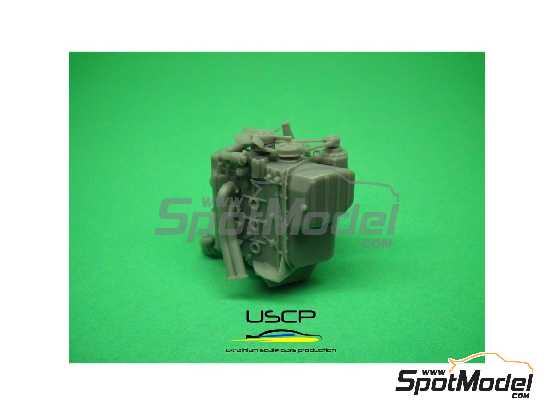 USCP 24T024: Engine 1/24 scale - BMW 2002 Tii - for Hasegawa