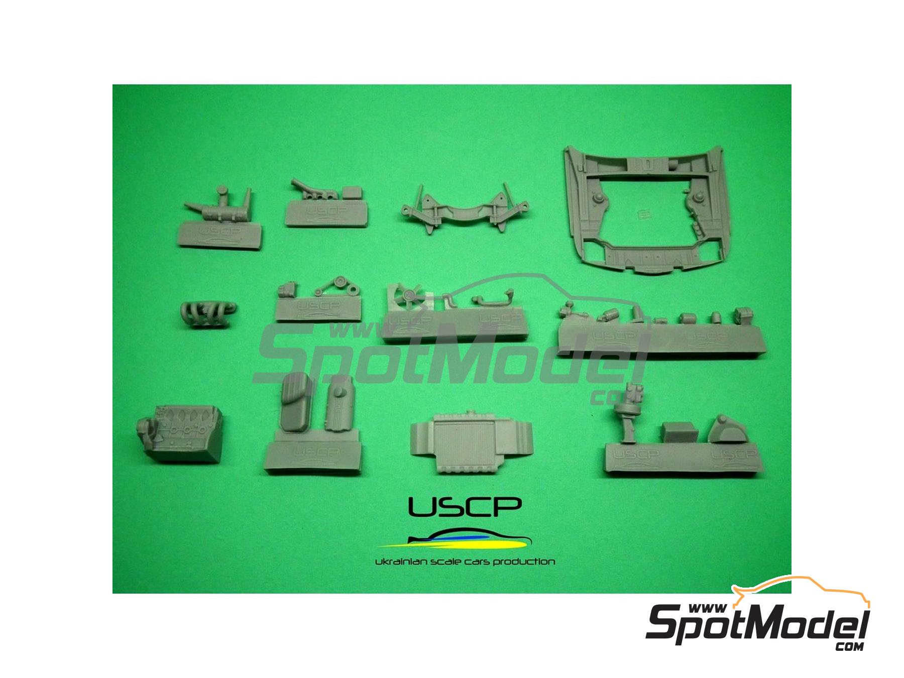 Image 21: BMW 2002 Tii | Engine in 1/24 scale manufactured by USCP (ref.&nbsp;24T024)