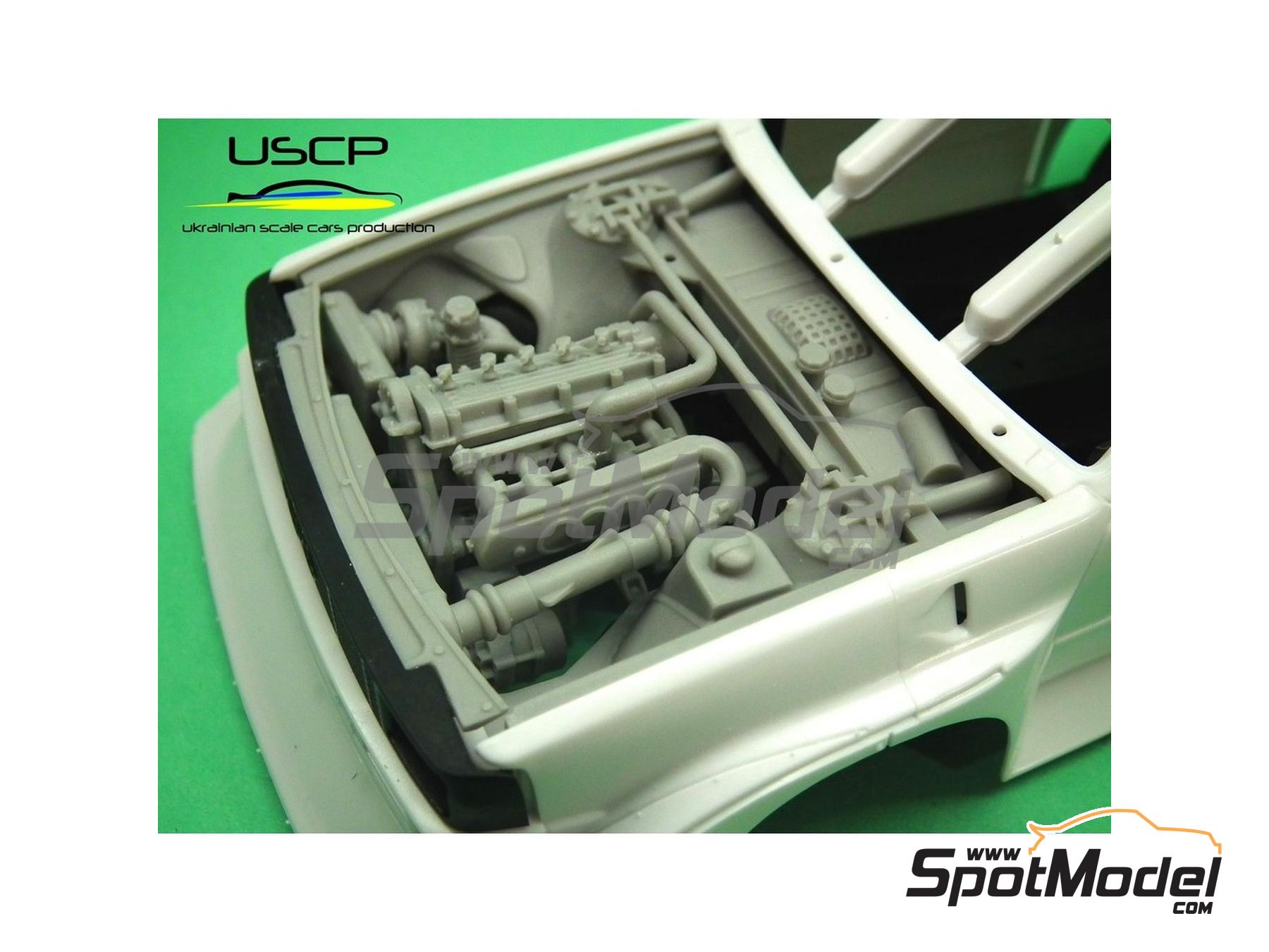 Image 2: Audi Quattro Sport S1 E2 Grupo B | Motor en escala&nbsp;1/24 fabricado por USCP (ref.&nbsp;24T028)