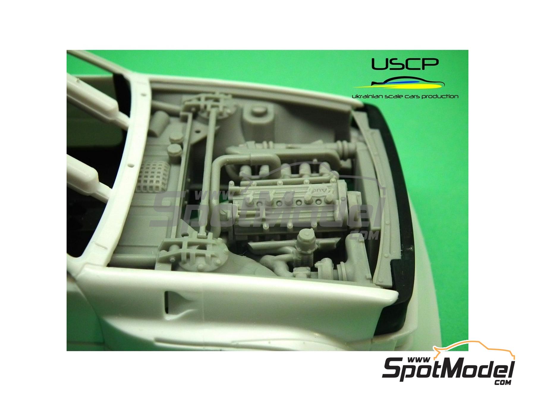 Image 7: Audi Quattro Sport S1 E2 Grupo B | Motor en escala&nbsp;1/24 fabricado por USCP (ref.&nbsp;24T028)