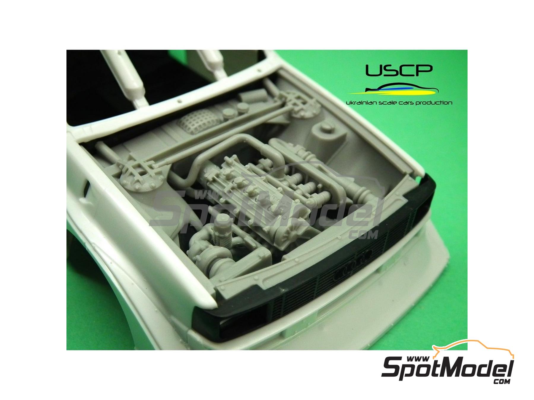 Image 8: Audi Quattro Sport S1 E2 Grupo B | Motor en escala&nbsp;1/24 fabricado por USCP (ref.&nbsp;24T028)