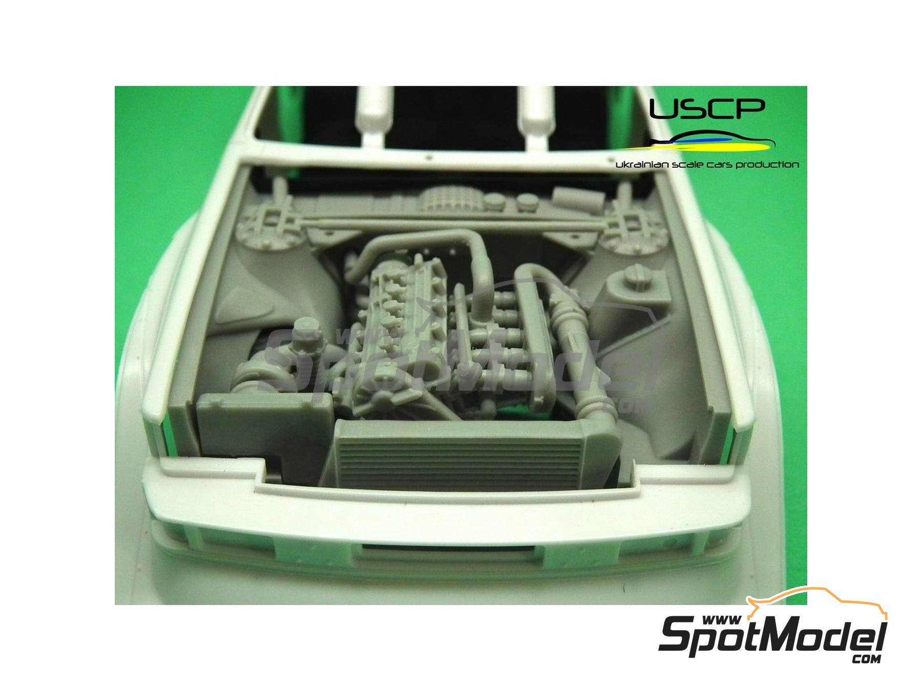 Image 10: Audi Quattro Sport S1 E2 Grupo B | Motor en escala&nbsp;1/24 fabricado por USCP (ref.&nbsp;24T028)