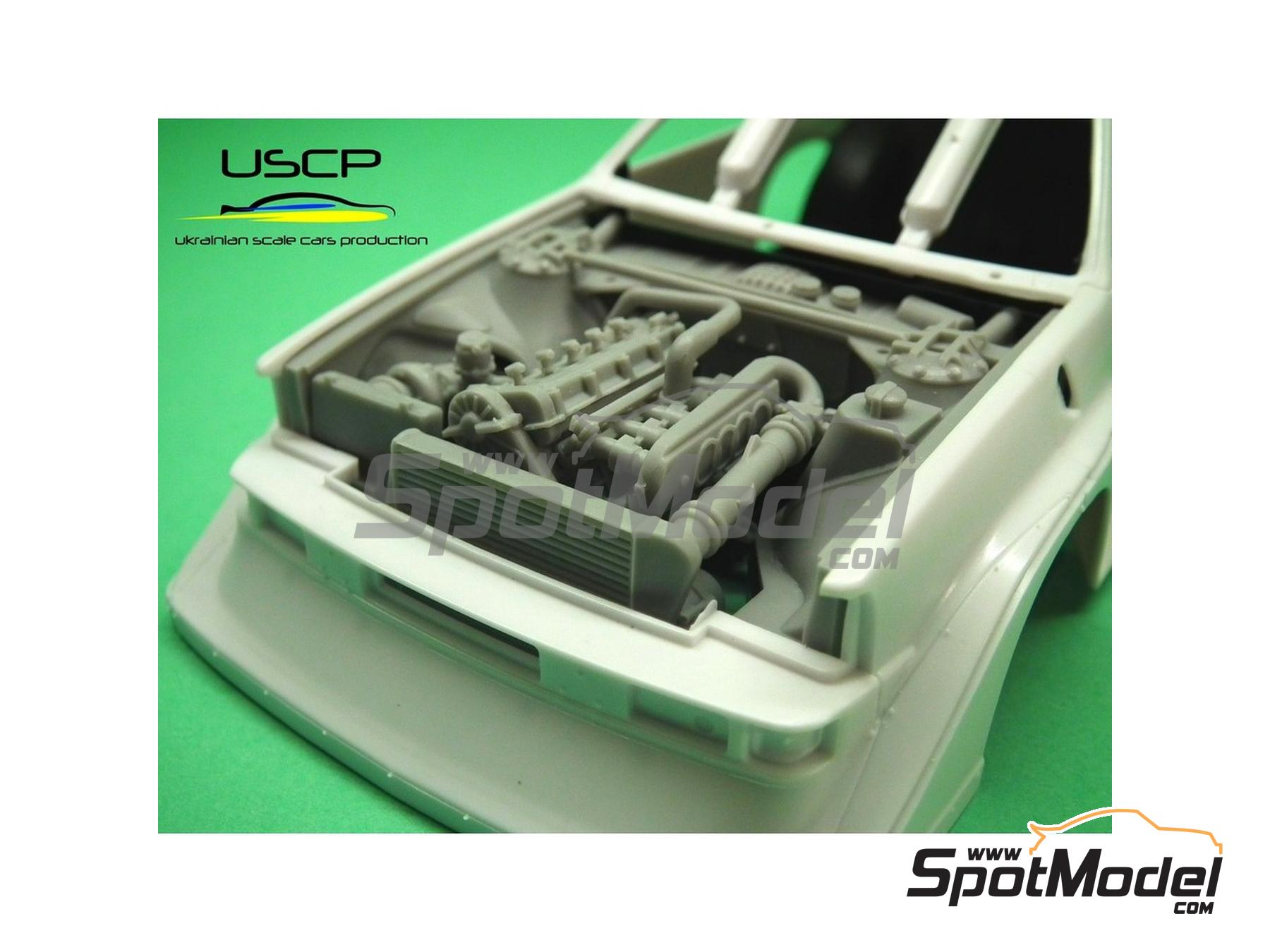 Image 12: Audi Quattro Sport S1 E2 Grupo B | Motor en escala&nbsp;1/24 fabricado por USCP (ref.&nbsp;24T028)