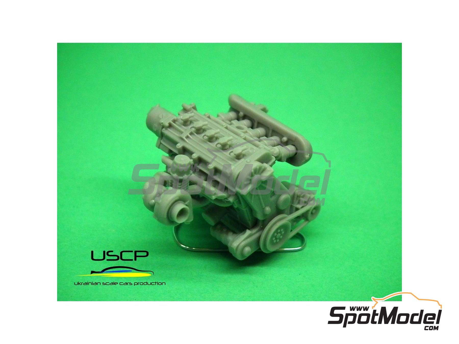 Image 15: Audi Quattro Sport S1 E2 Grupo B | Motor en escala&nbsp;1/24 fabricado por USCP (ref.&nbsp;24T028)