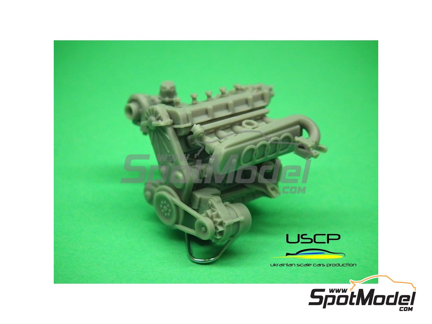 Image 17: Audi Quattro Sport S1 E2 Grupo B | Motor en escala&nbsp;1/24 fabricado por USCP (ref.&nbsp;24T028)