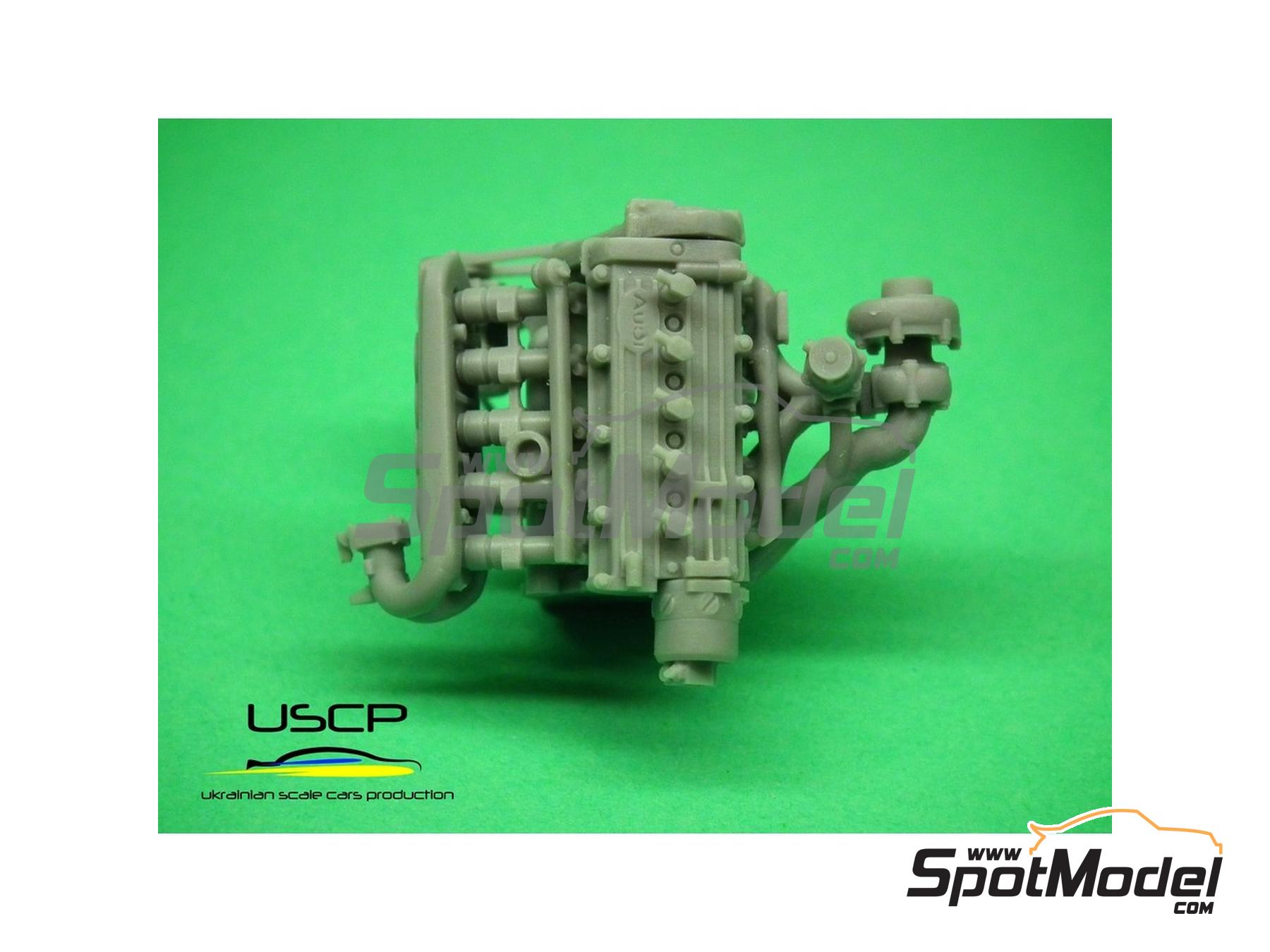 Image 20: Audi Quattro Sport S1 E2 Grupo B | Motor en escala&nbsp;1/24 fabricado por USCP (ref.&nbsp;24T028)