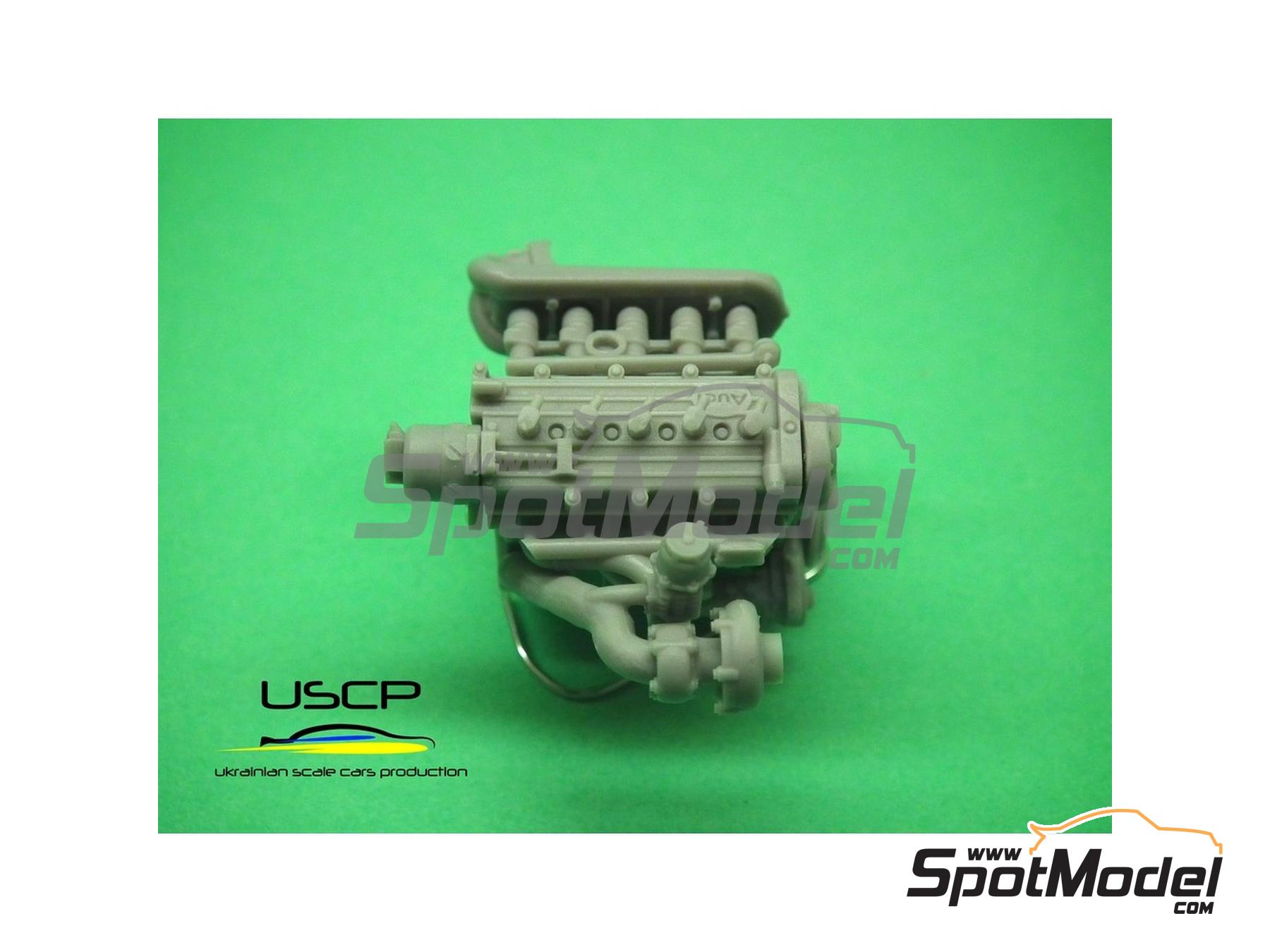 Image 23: Audi Quattro Sport S1 E2 Grupo B | Motor en escala&nbsp;1/24 fabricado por USCP (ref.&nbsp;24T028)