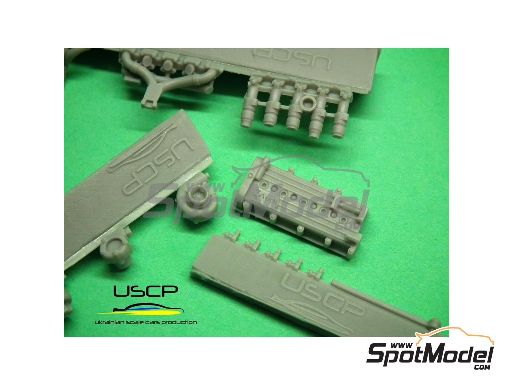 Image 25: Audi Quattro Sport S1 E2 Grupo B | Motor en escala&nbsp;1/24 fabricado por USCP (ref.&nbsp;24T028)