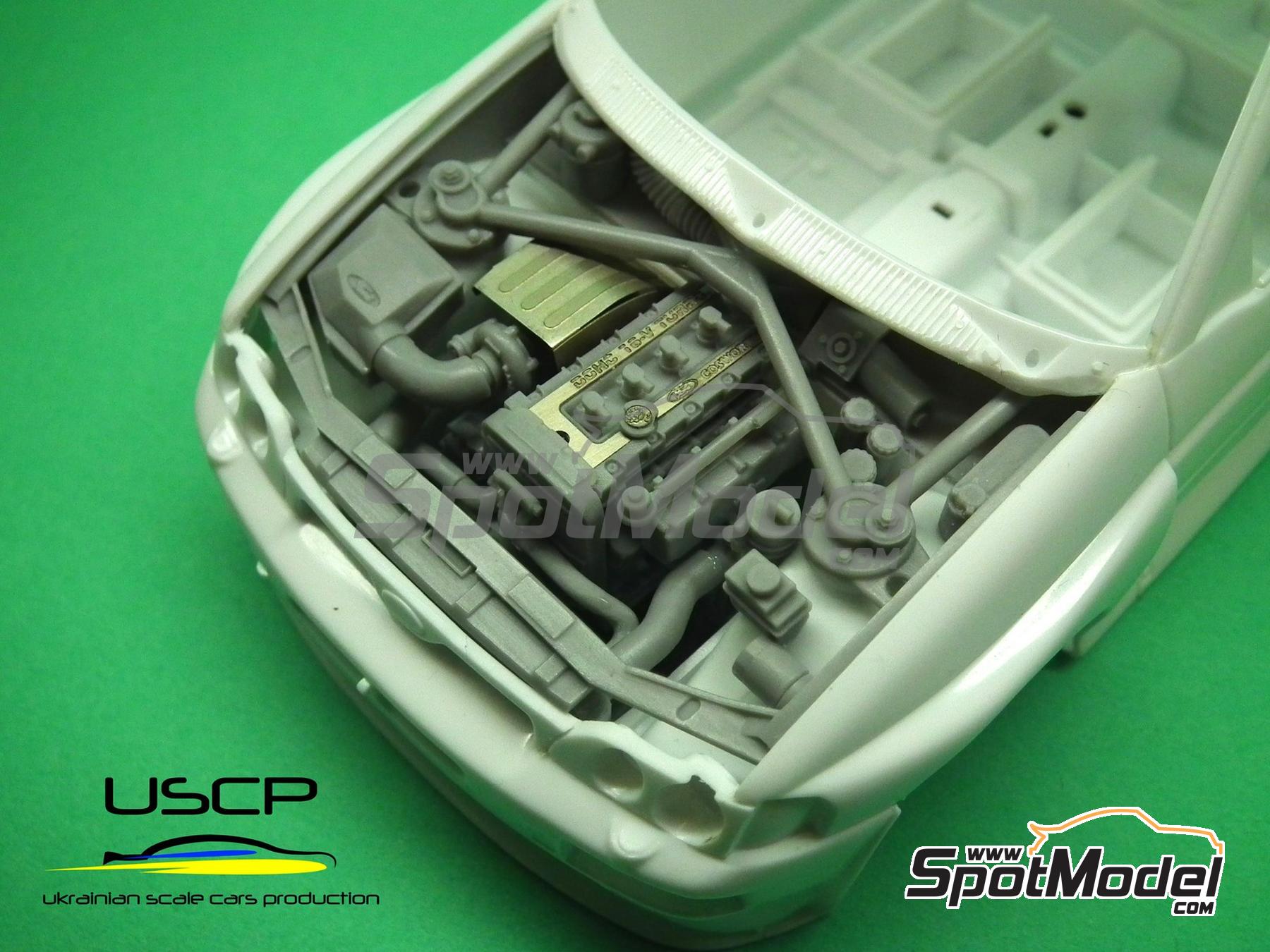 Image 1: Ford Escort RS Cosworth | Motor en escala&nbsp;1/24 fabricado por USCP (ref.&nbsp;24T035)