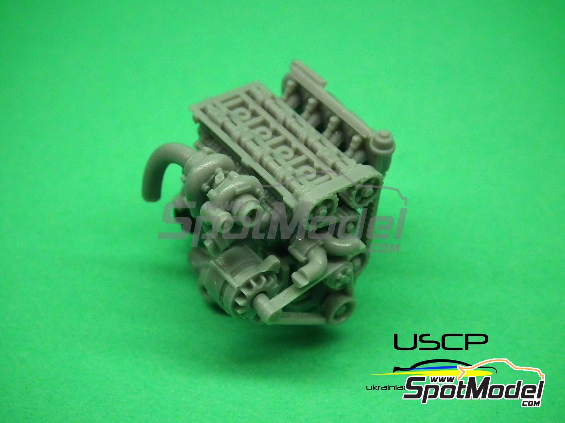 Image 4: Ford Escort RS Cosworth | Motor en escala&nbsp;1/24 fabricado por USCP (ref.&nbsp;24T035)
